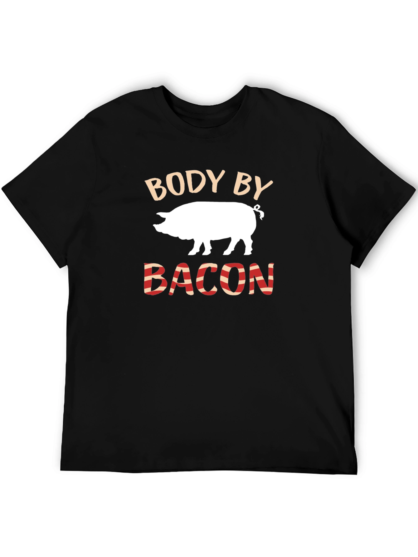 Body by Bacon Pig Graphic Tee
