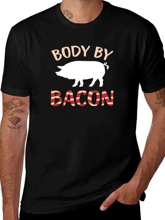 Body by Bacon Pig Graphic Tee