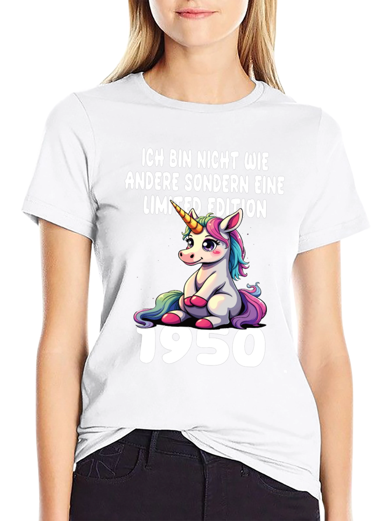 Limited Edition 1950 Unicorn Graphic T-Shirt
