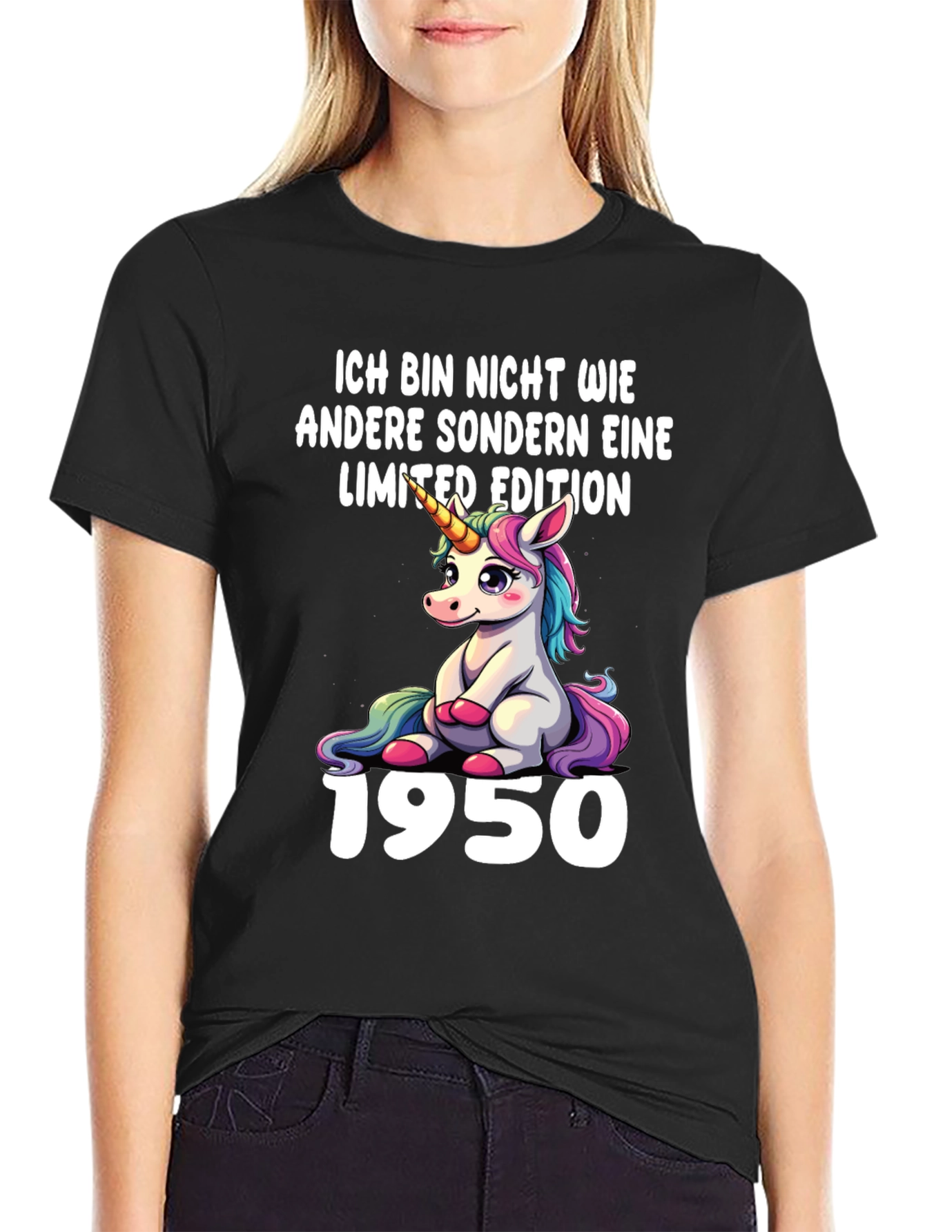 Limited Edition 1950 Unicorn Graphic T-Shirt