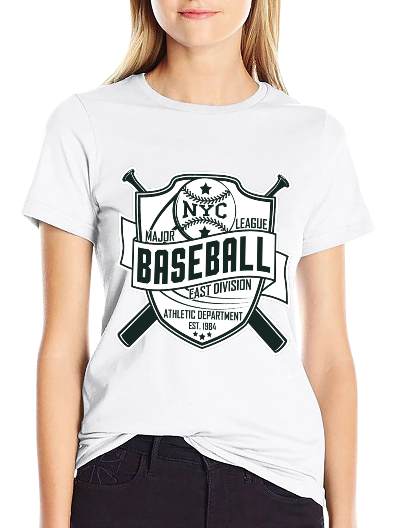 NYC Baseball Graphic Tee - Athletic Style