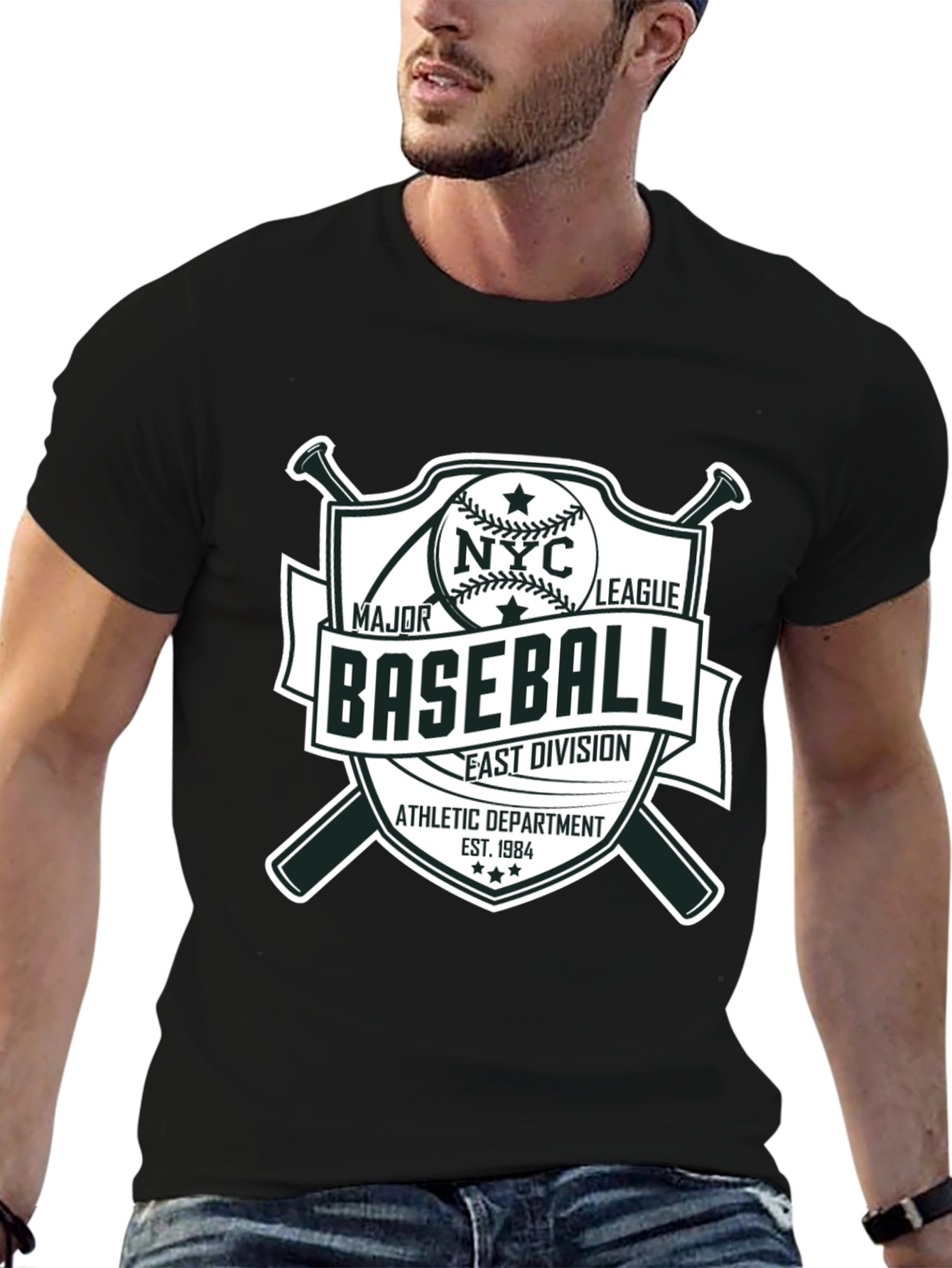 NYC Baseball Graphic Tee - Athletic Style