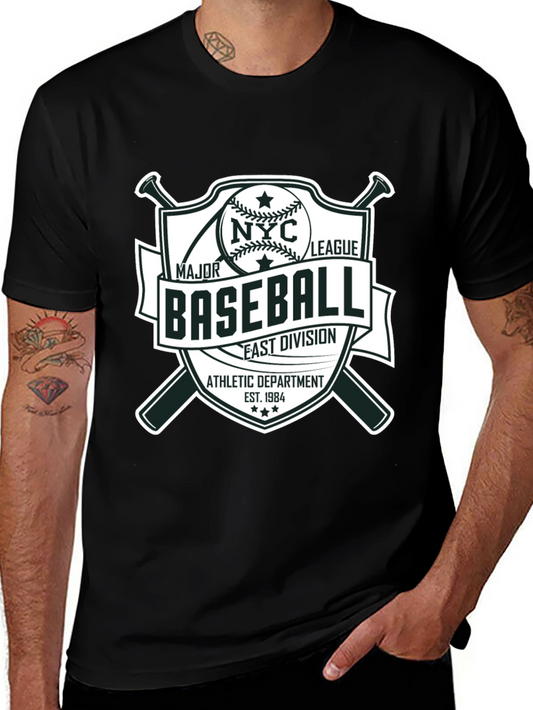 NYC Baseball Graphic Tee - Athletic Style