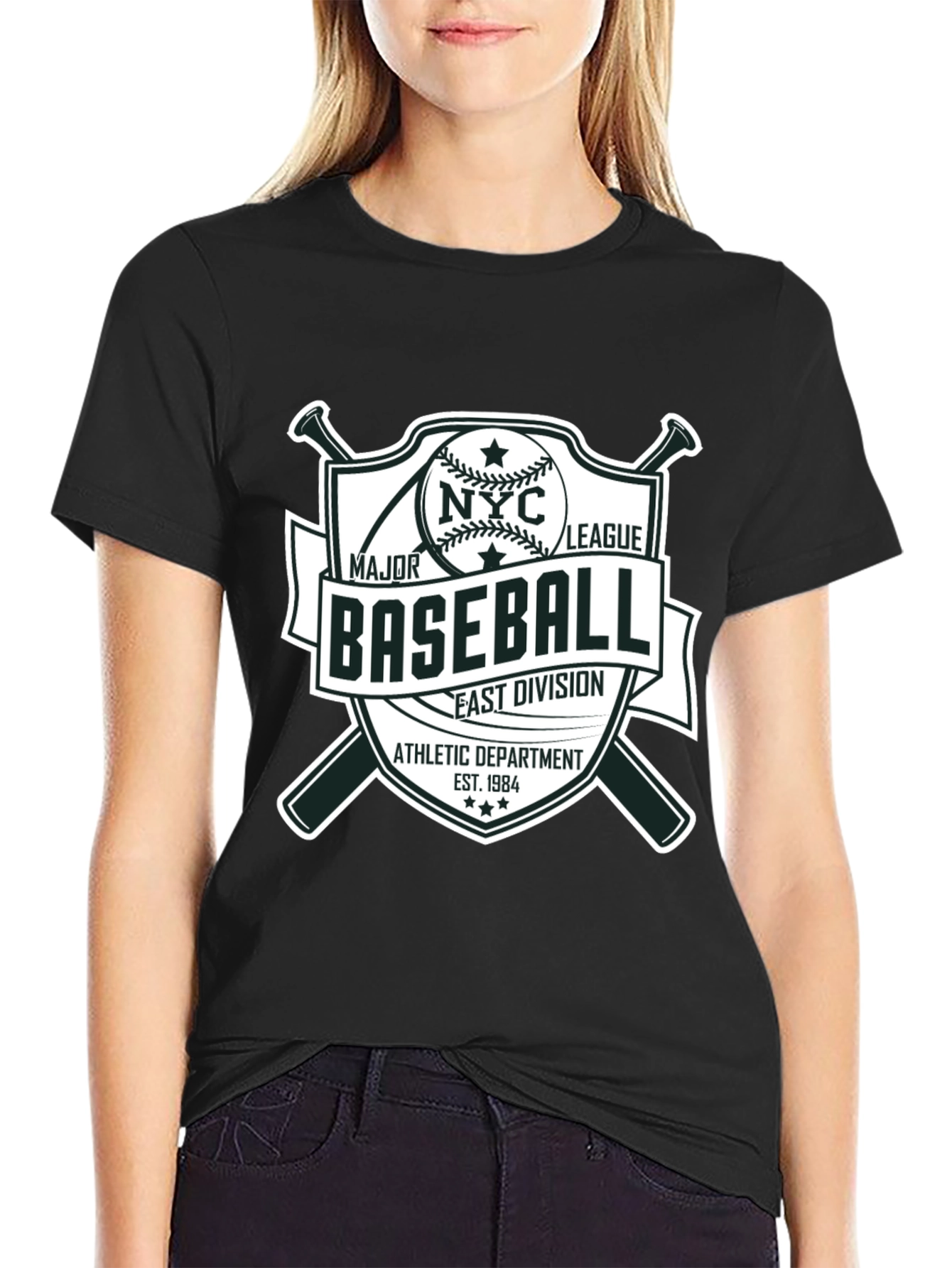 NYC Baseball Graphic Tee - Athletic Style