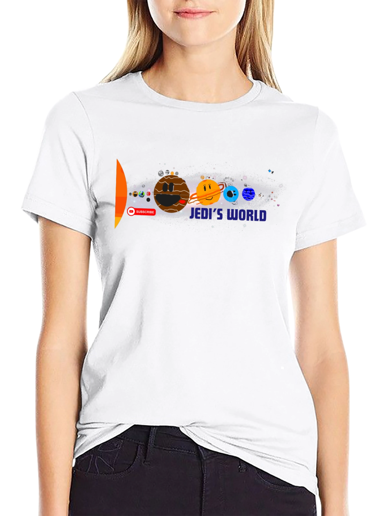 Jedis World Planets Graphic Tee