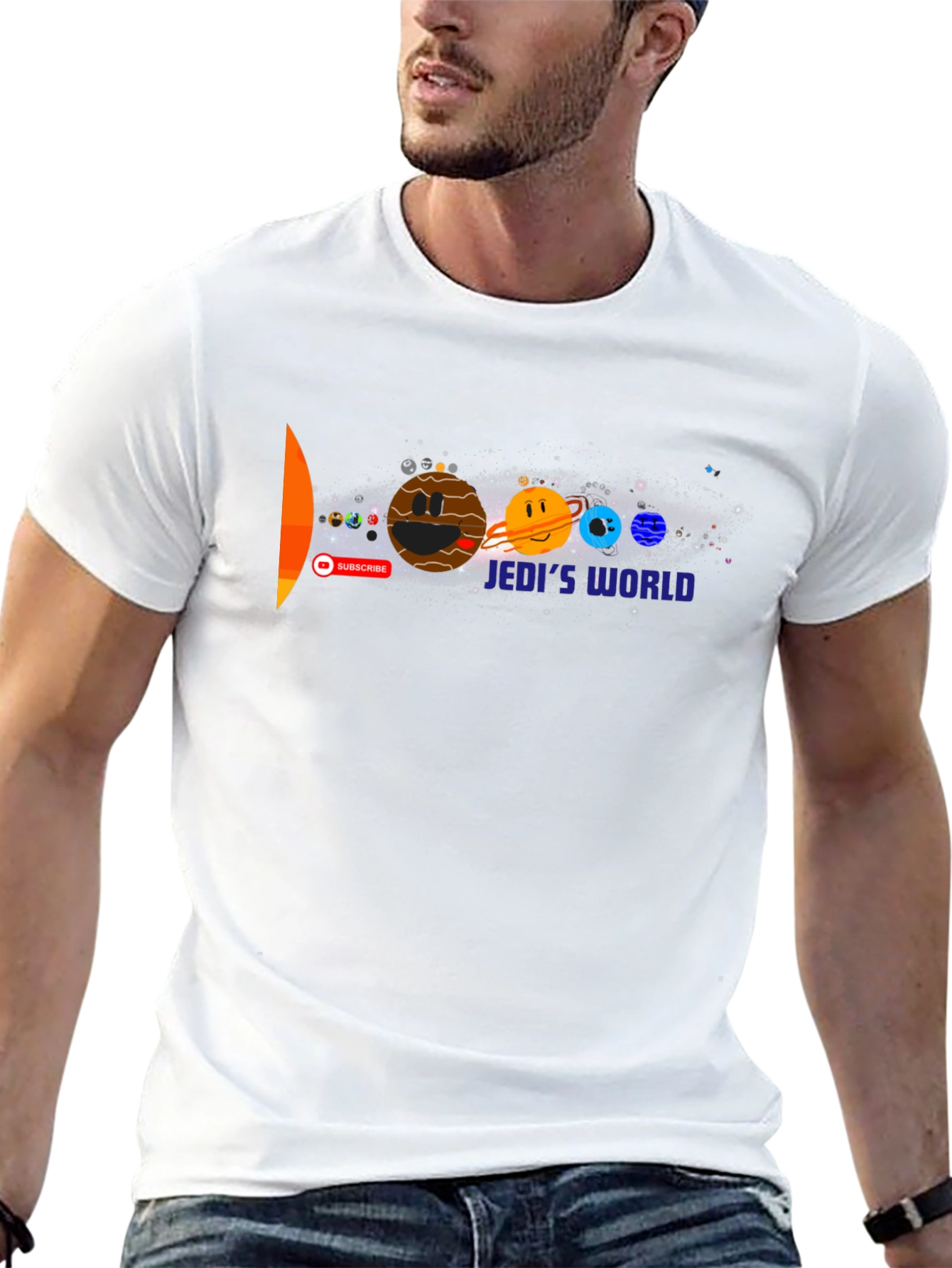Jedis World Planets Graphic Tee