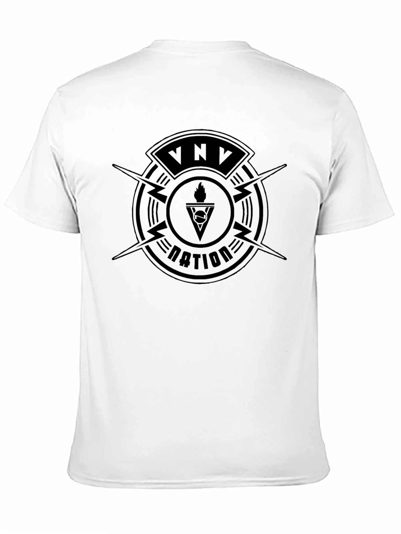 VNV Nation Graphic Tee - Stylish Black T-Shirt