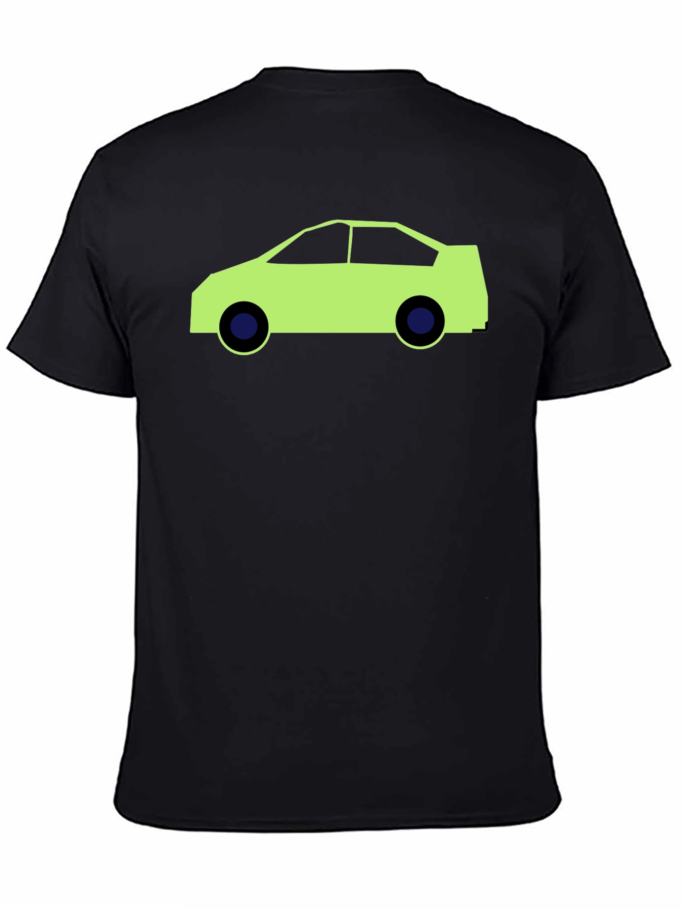 Car Graphic Black T-Shirt