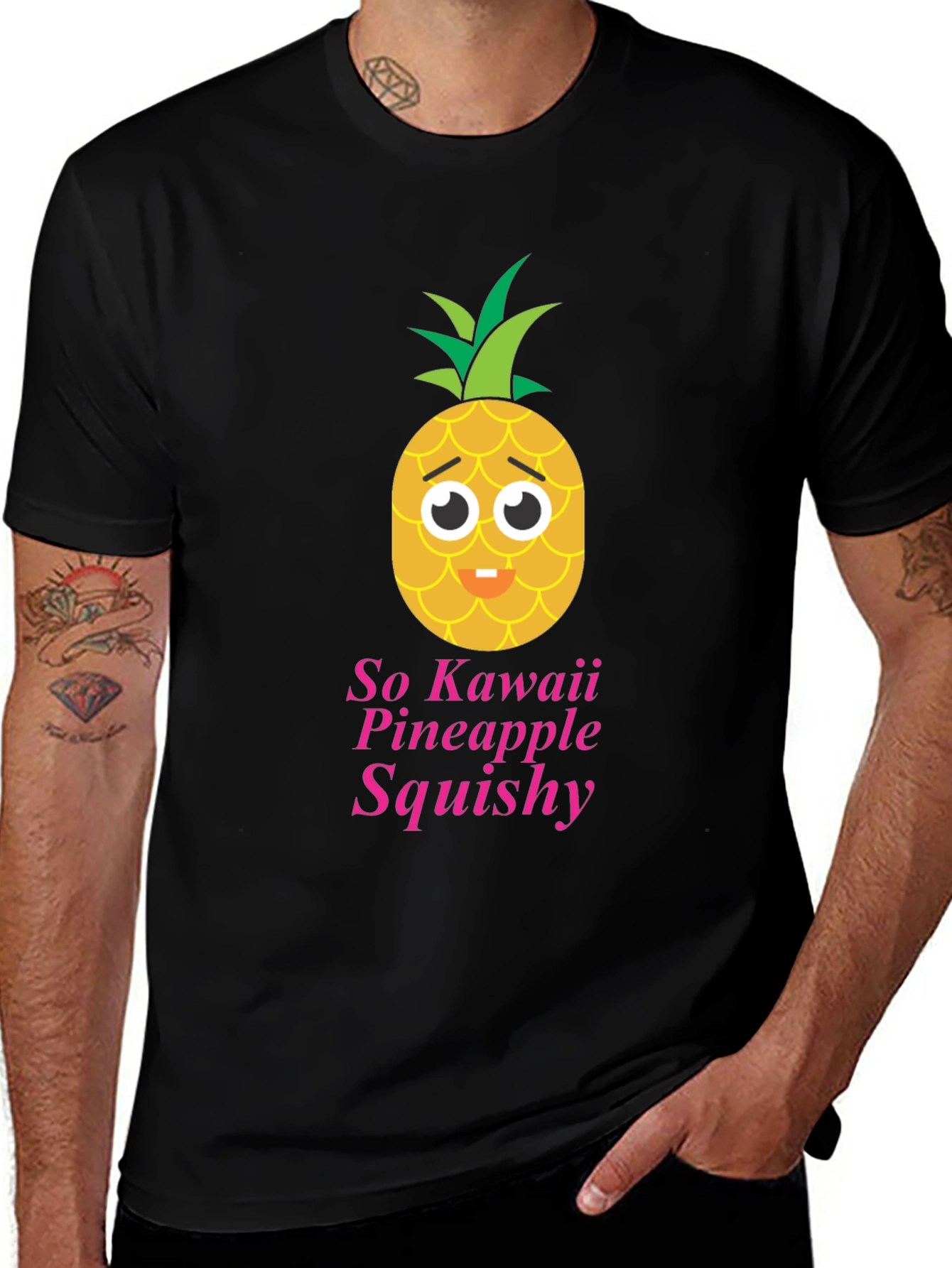 Kawaii Pineapple Squishy Graphic Tee