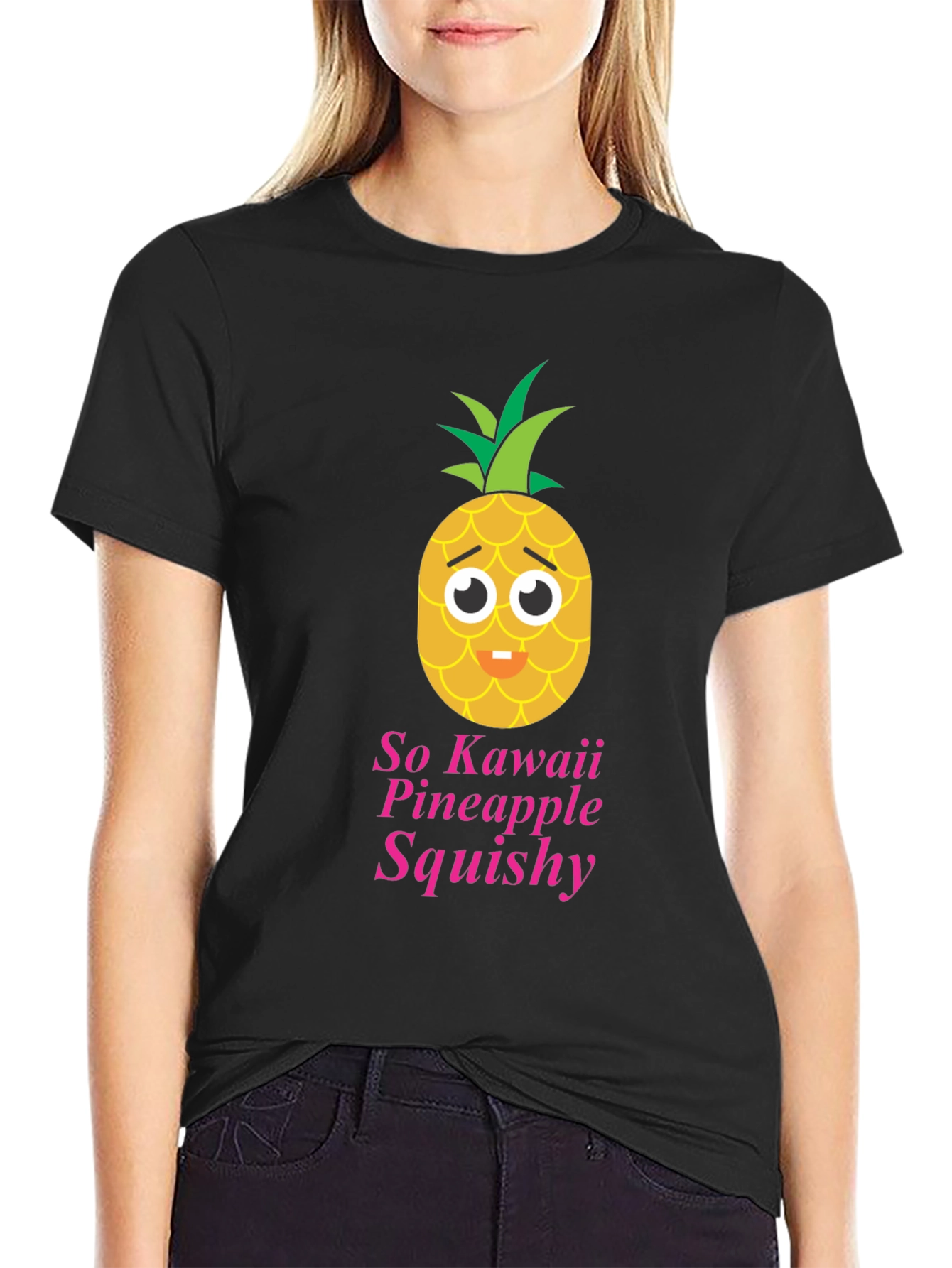 Kawaii Pineapple Squishy Graphic Tee