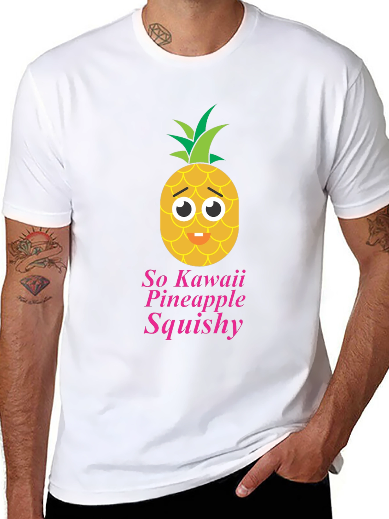 Kawaii Pineapple Squishy Graphic Tee
