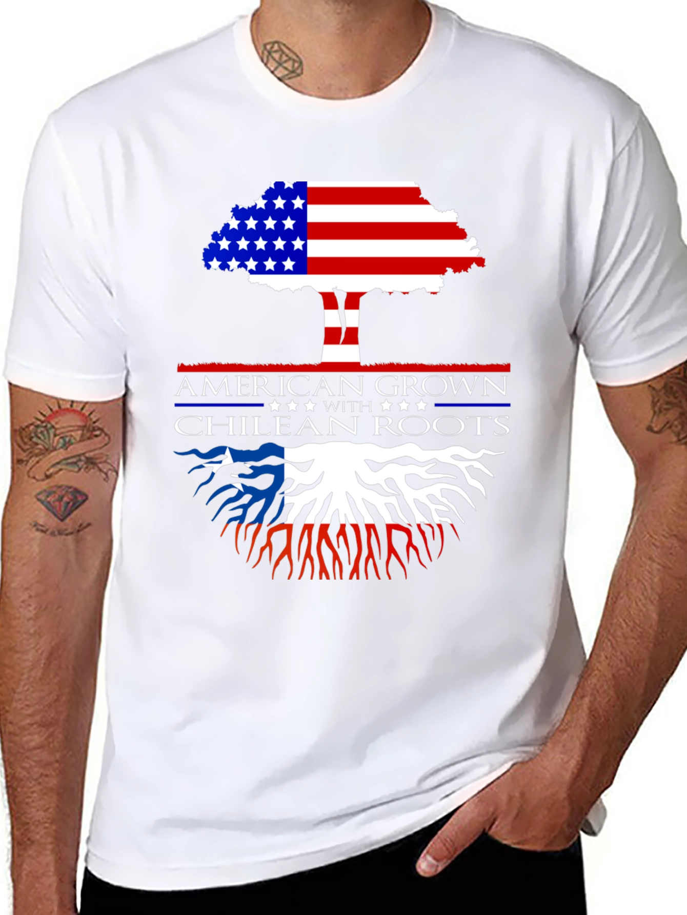 American Grown Chilean Roots T-Shirt