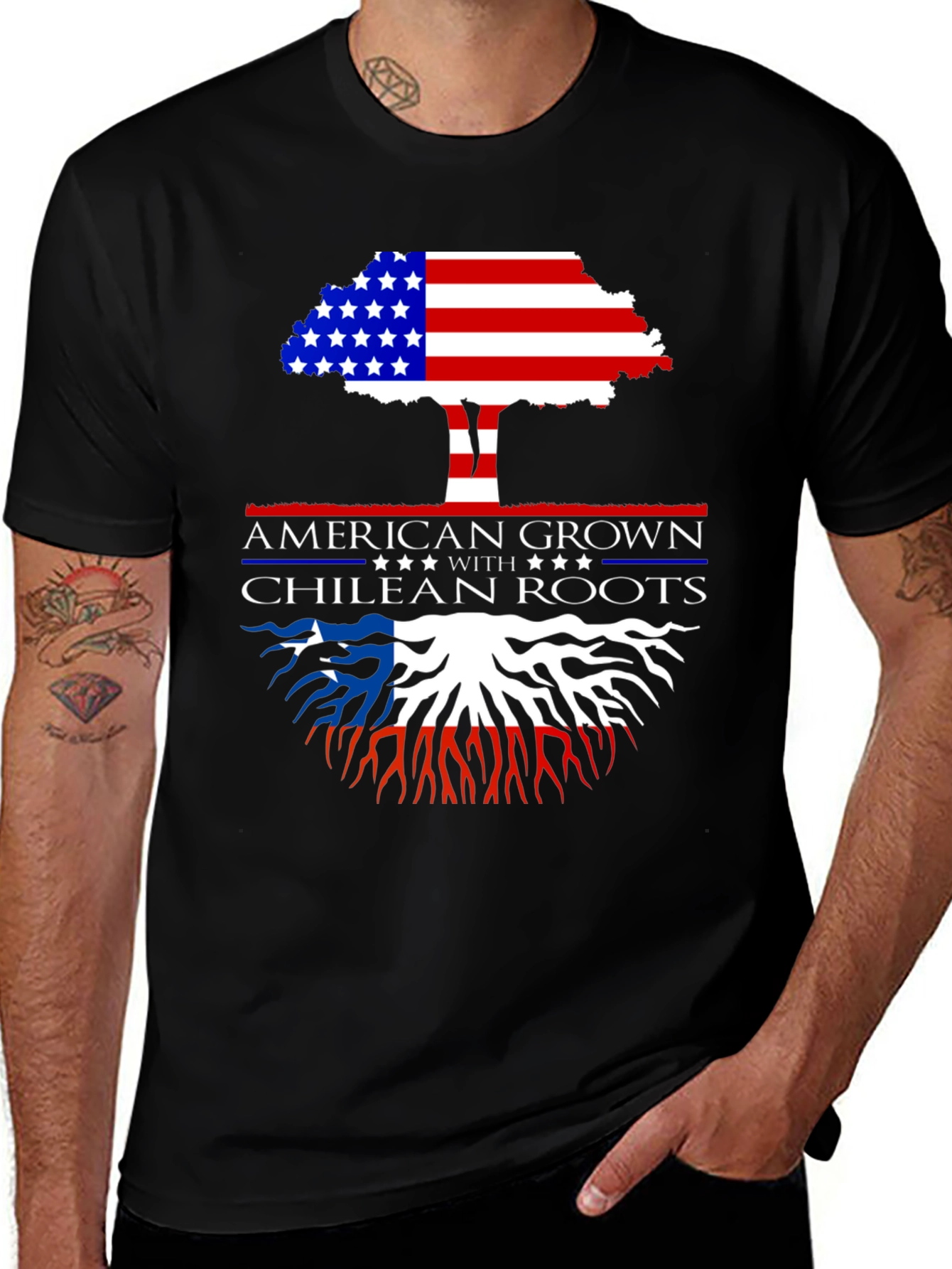 American Grown Chilean Roots T-Shirt