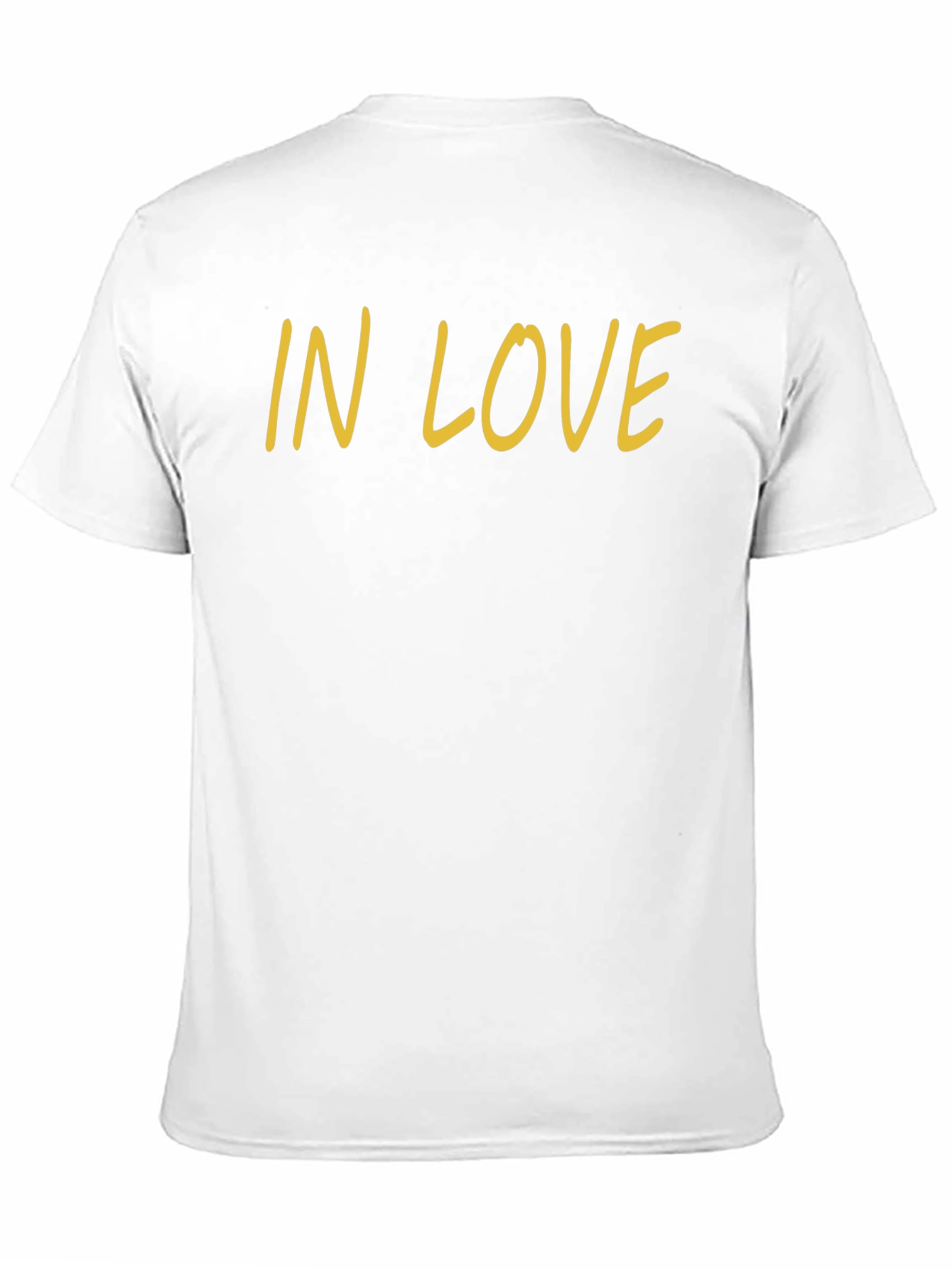 In Love Black Tee Shirt