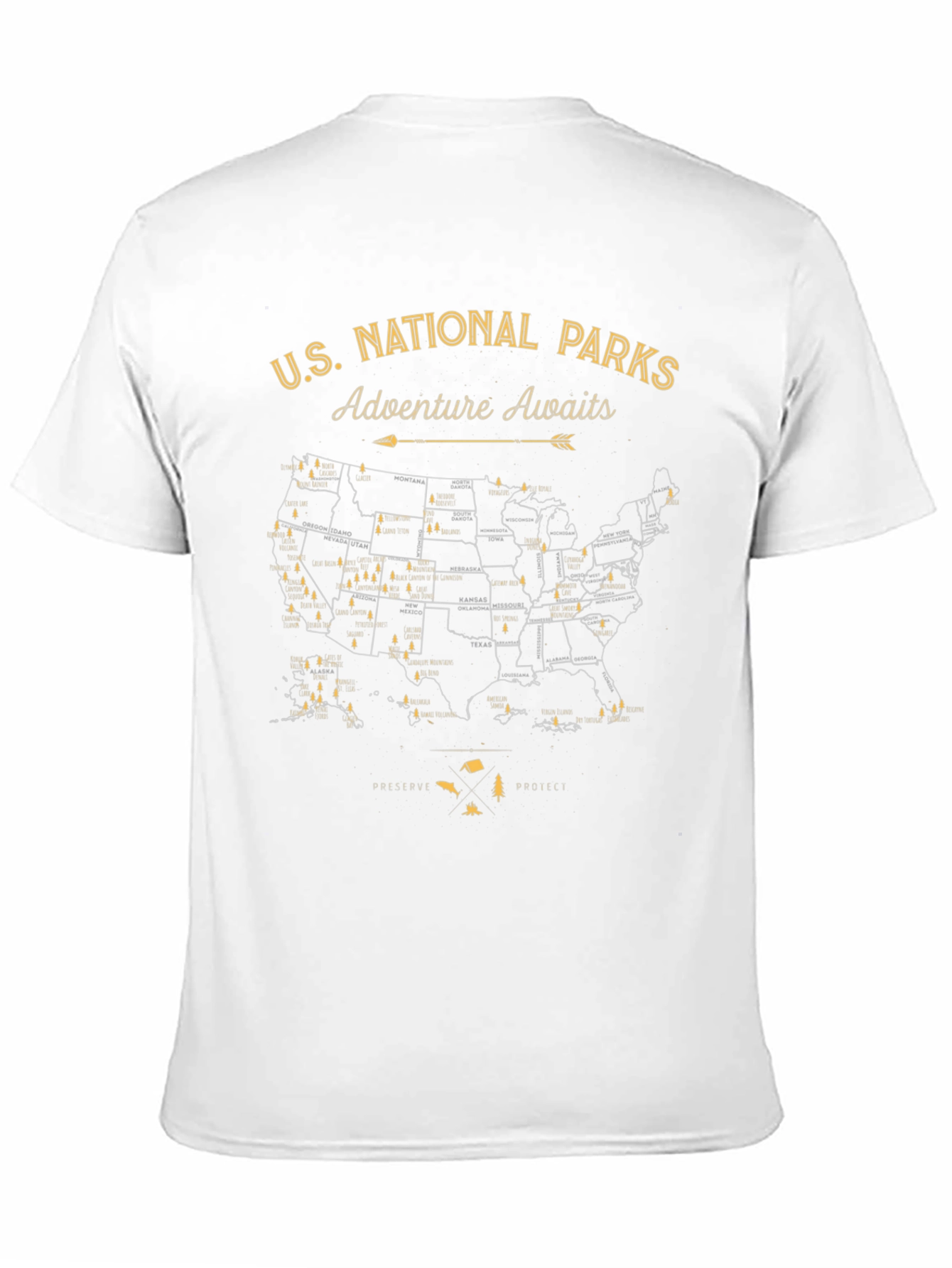 National Parks Adventure Awaits T-Shirt