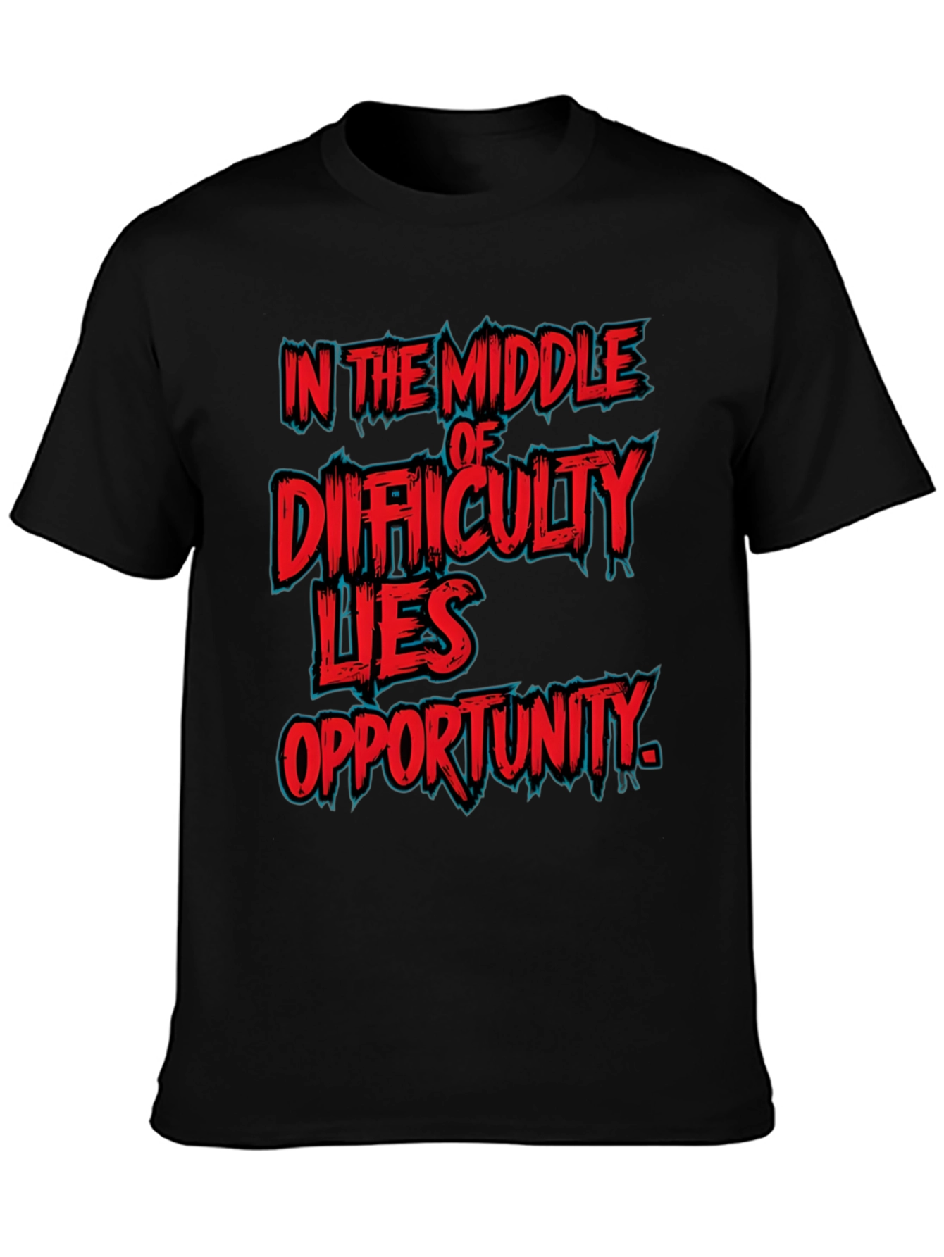 In the Middle of Difficulty Lies Opportunity T-Shirt