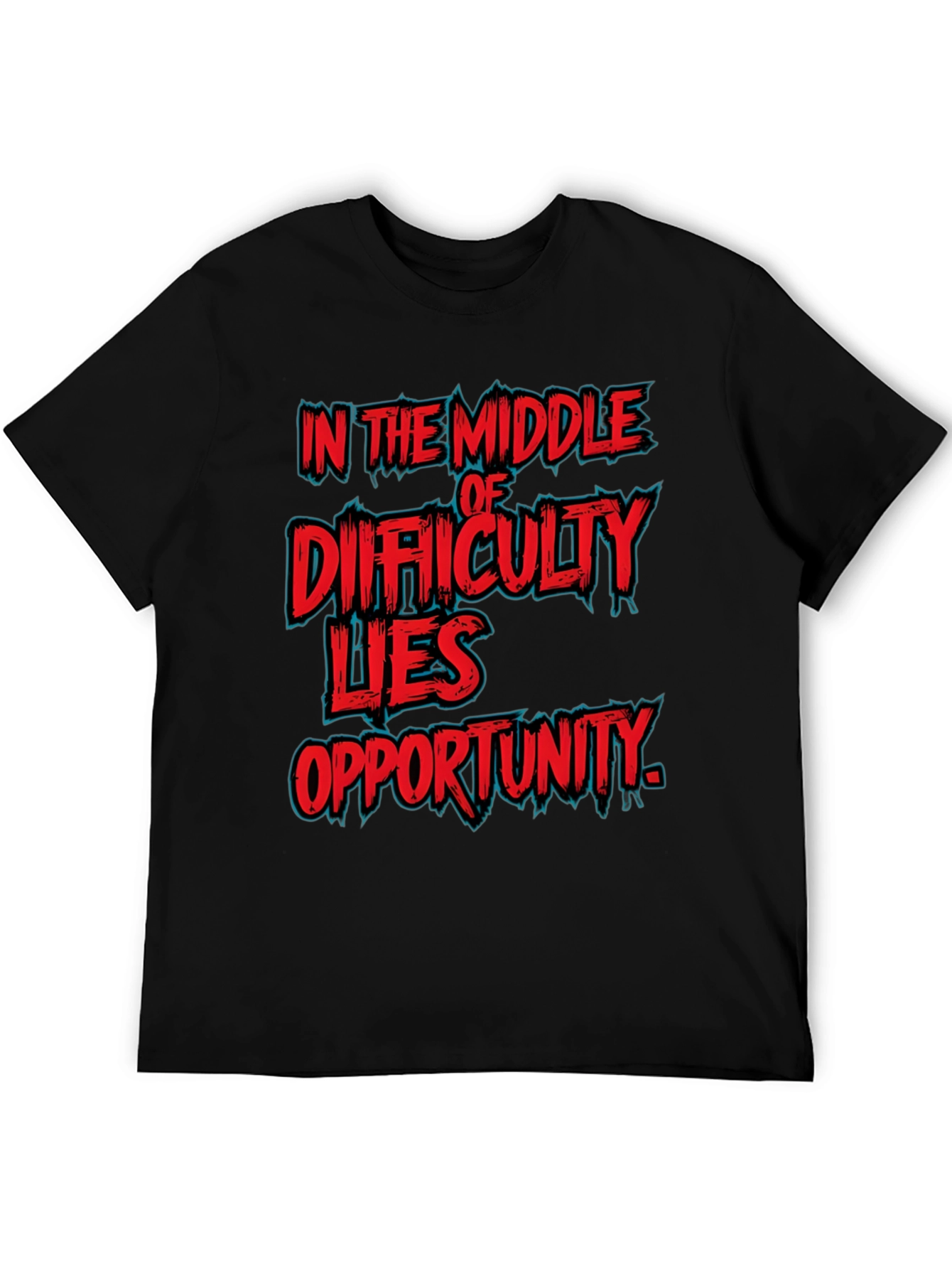 In the Middle of Difficulty Lies Opportunity T-Shirt