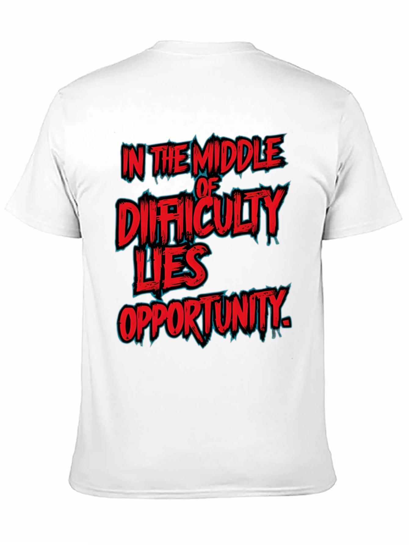 In the Middle of Difficulty Lies Opportunity T-Shirt