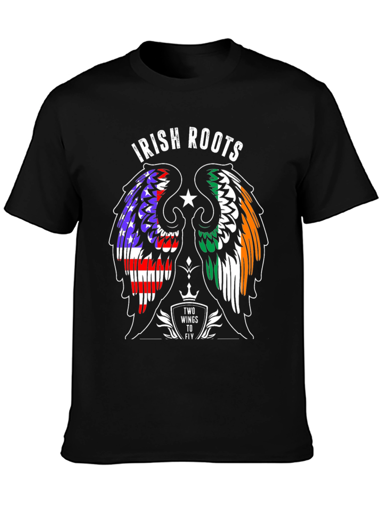 Irish Roots T-Shirt - Wings to Fly Design