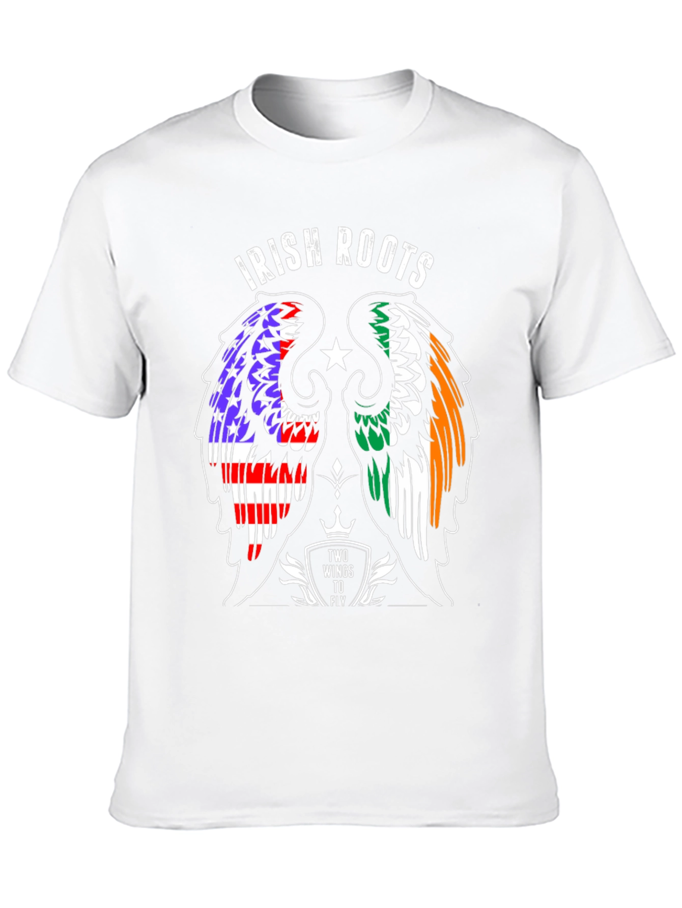 Irish Roots T-Shirt - Wings to Fly Design