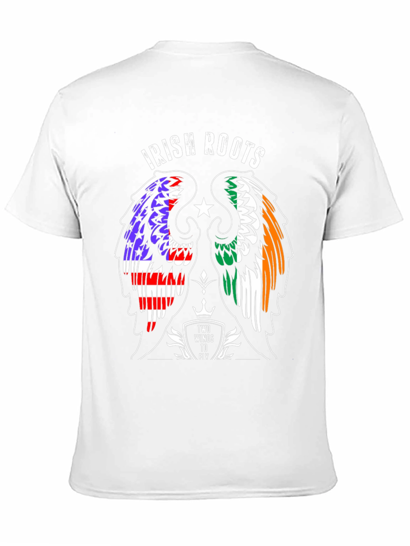 Irish Roots T-Shirt - Wings to Fly Design