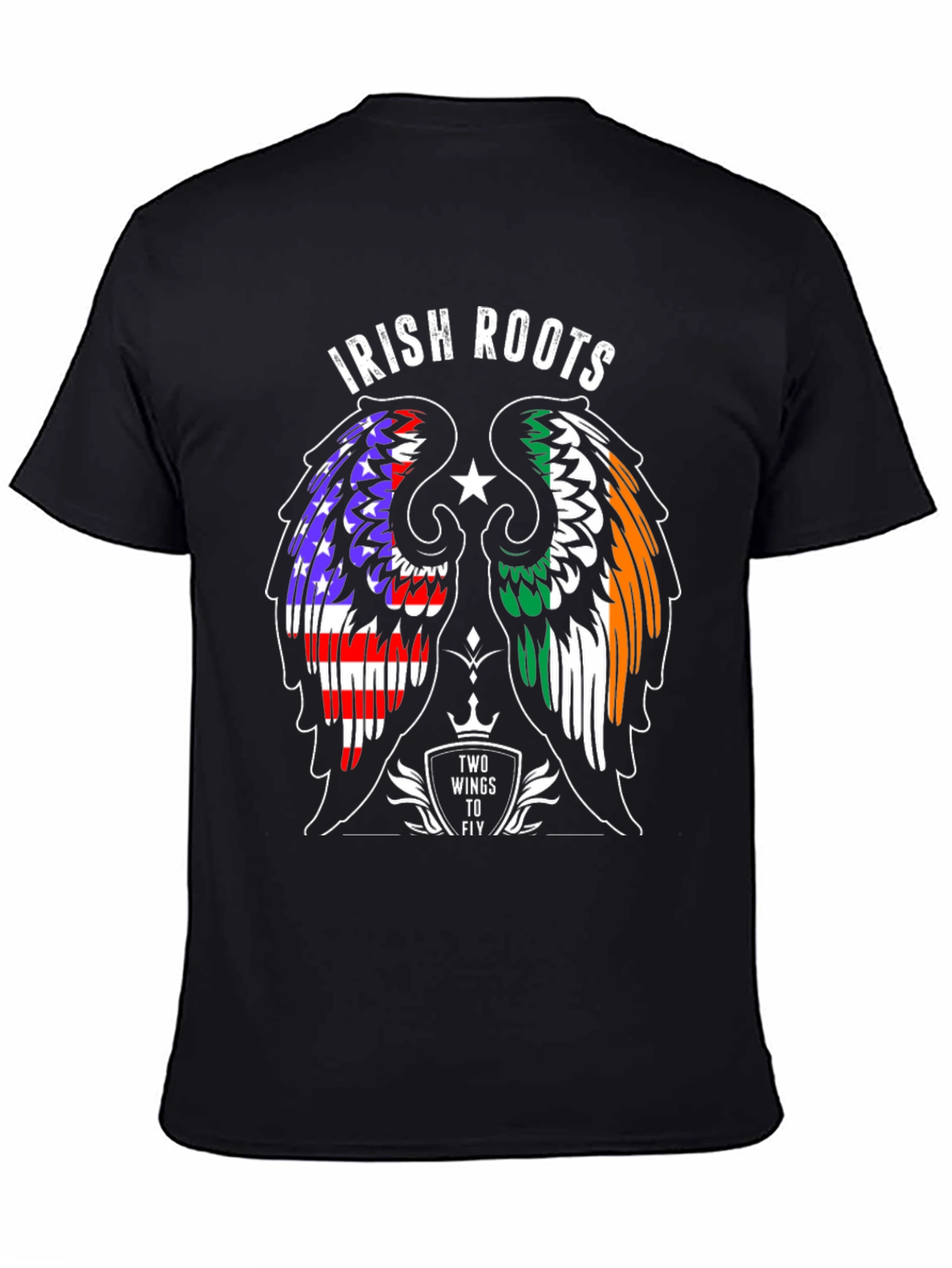 Irish Roots T-Shirt - Wings to Fly Design