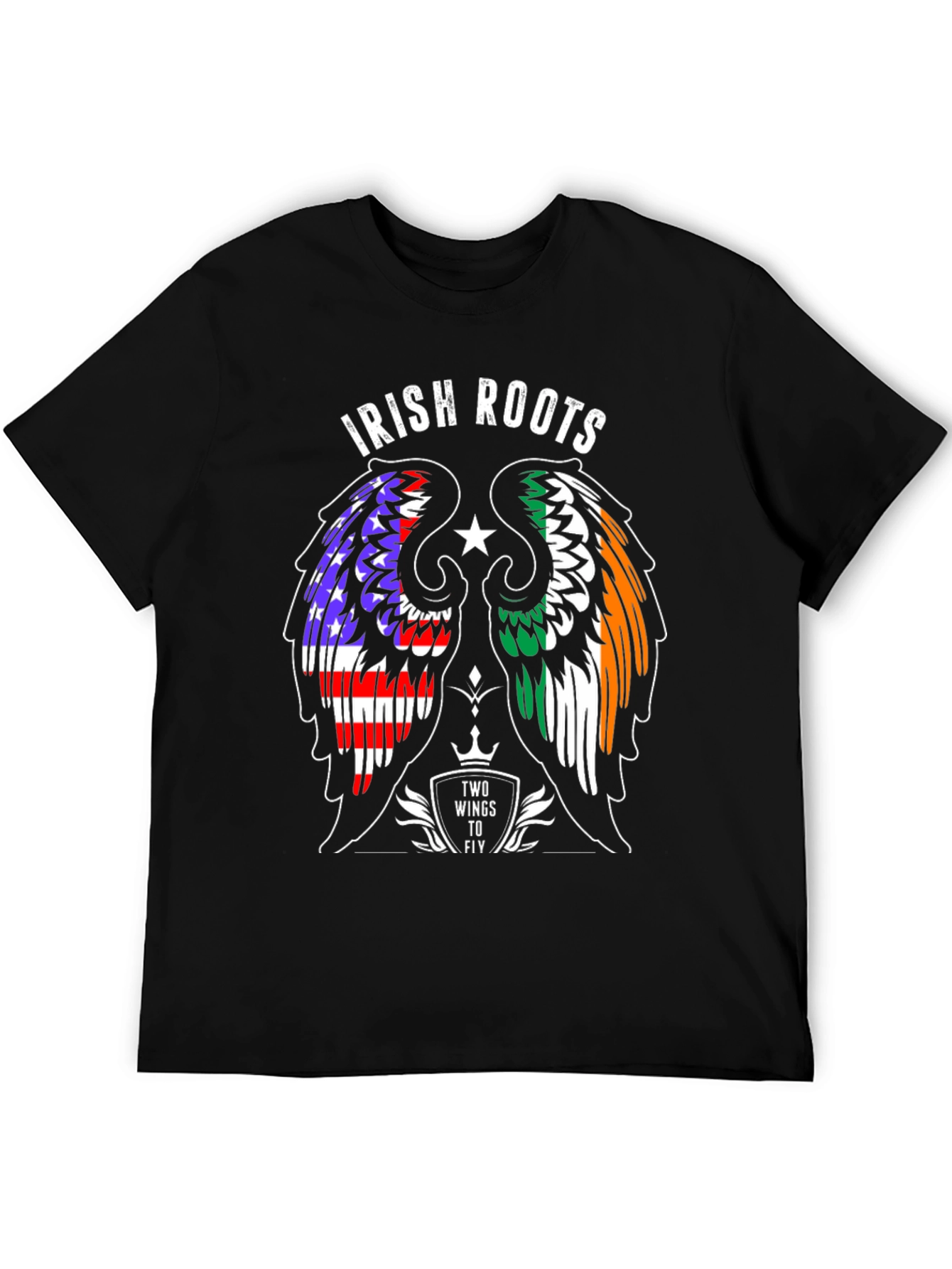 Irish Roots T-Shirt - Wings to Fly Design