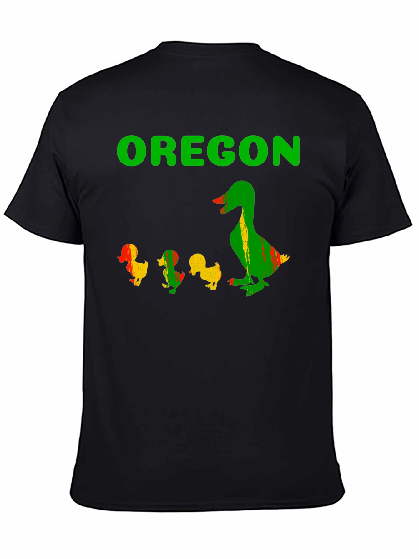 Oregon Ducks T-Shirt - Mama Duck and Ducklings