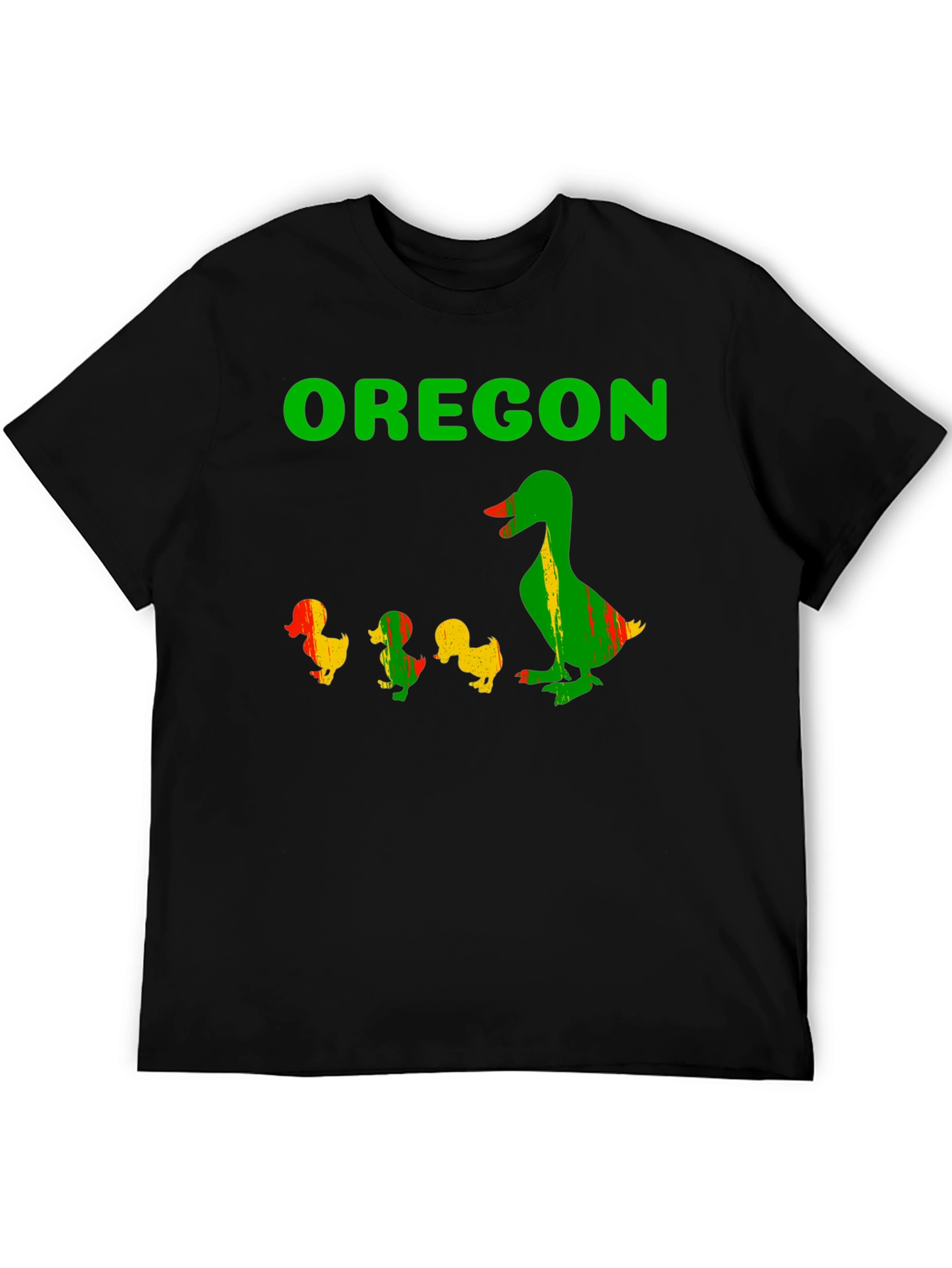 Oregon Ducks T-Shirt - Mama Duck and Ducklings