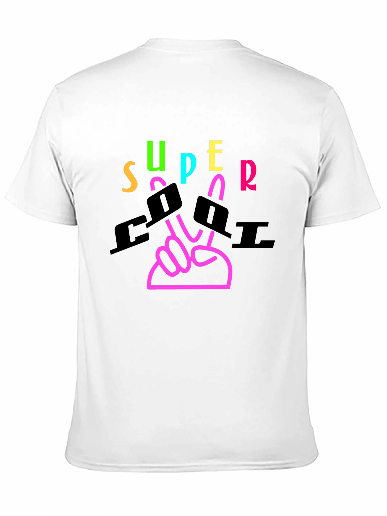 Super Cool Graphic Tee - Black T-Shirt