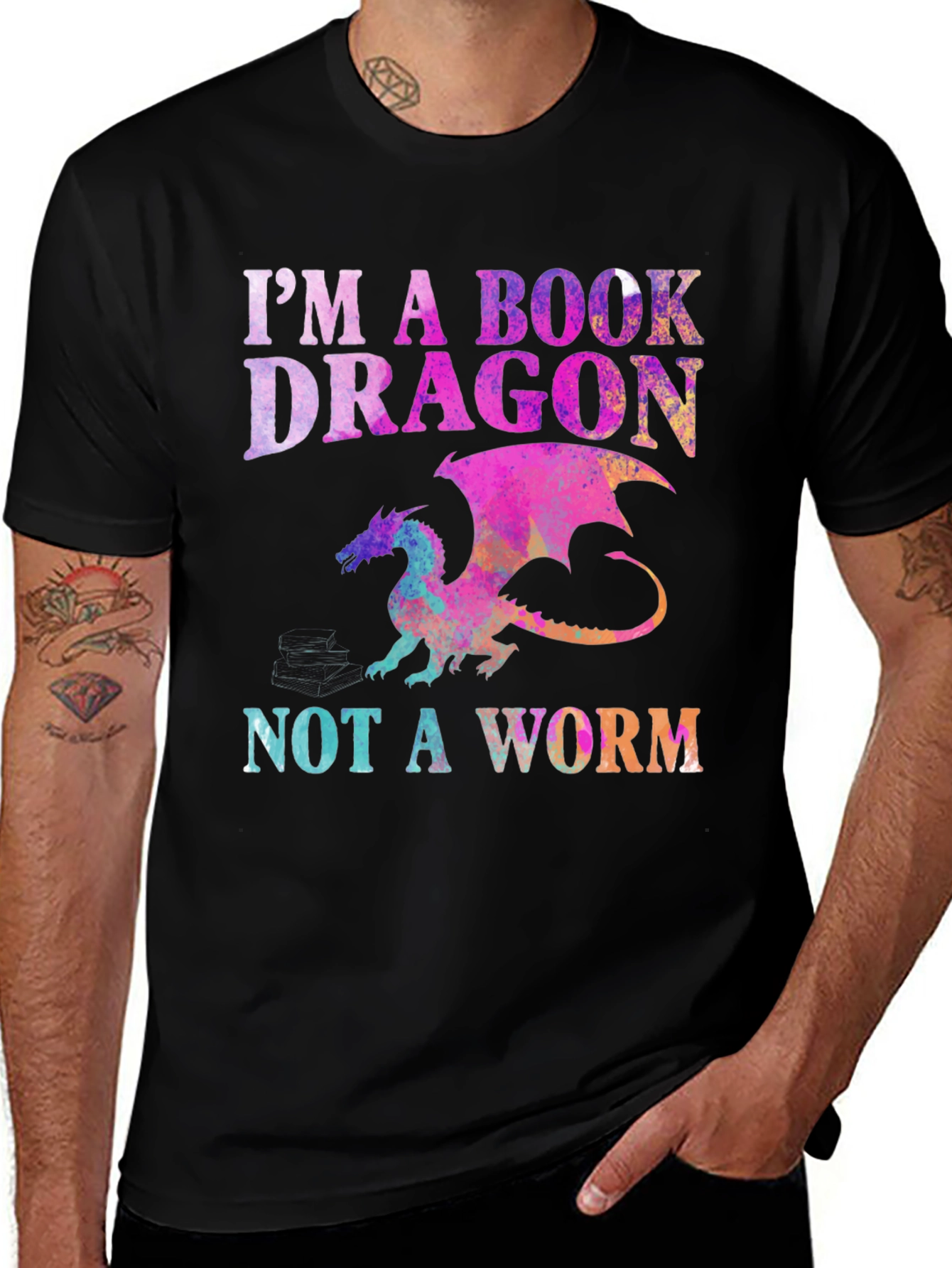 Im a Book Dragon T-Shirt