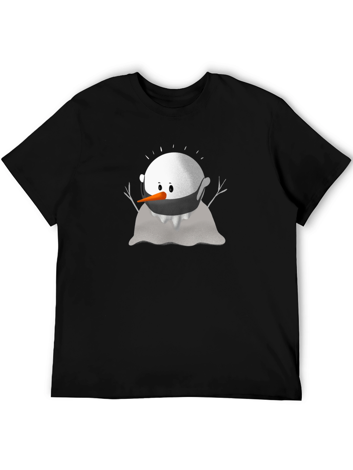 Masked Snowman Graphic Tee