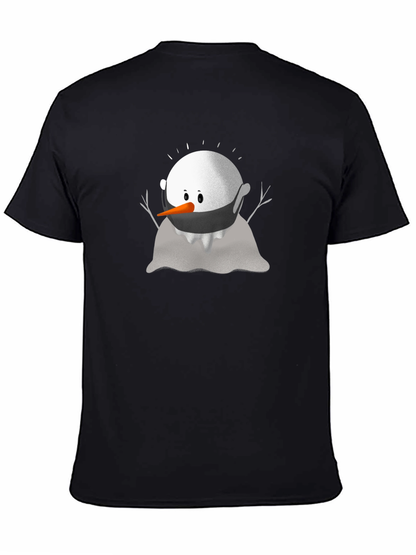 Masked Snowman Graphic Tee