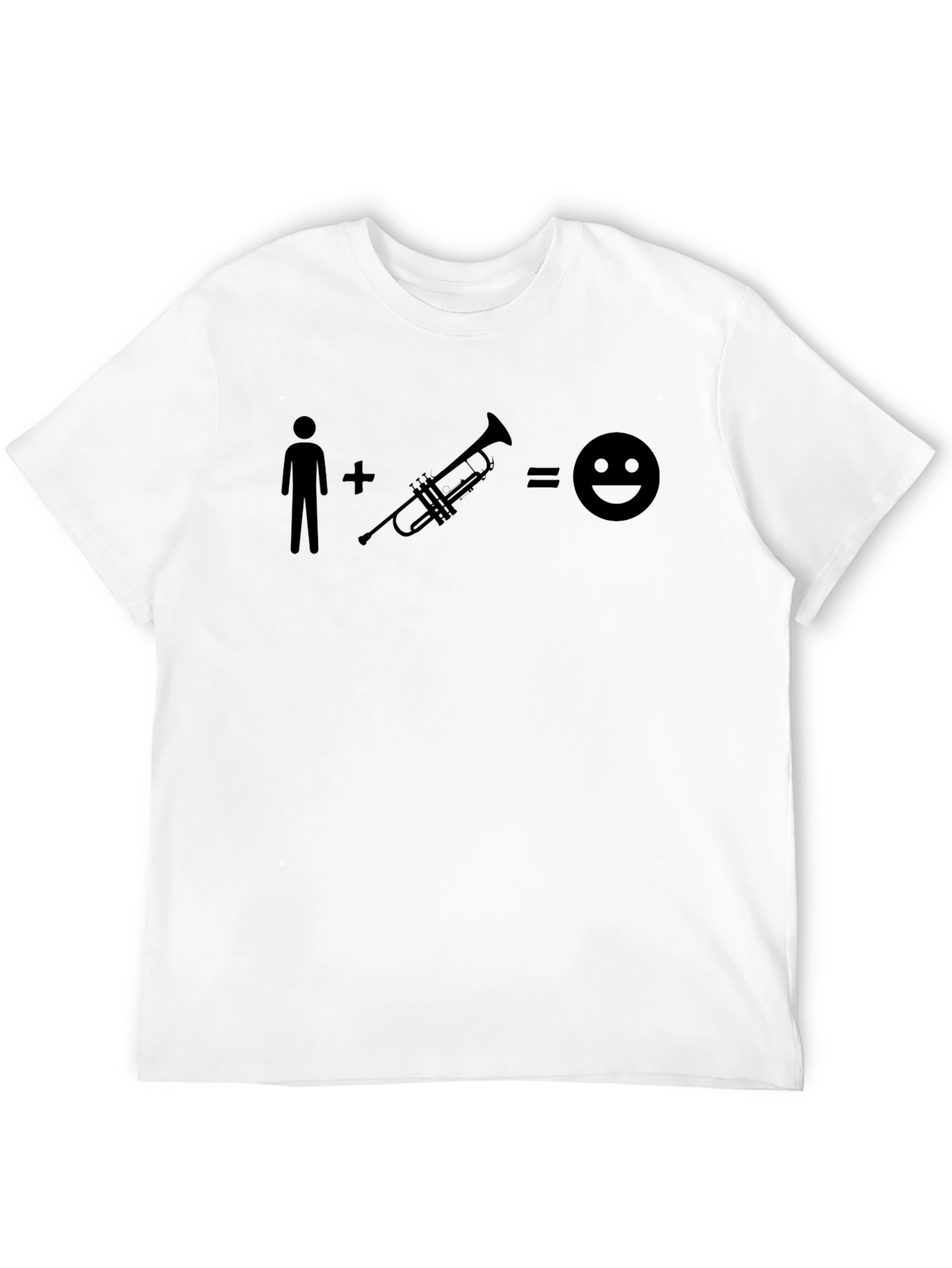 Trumpet Player Happy T-Shirt
