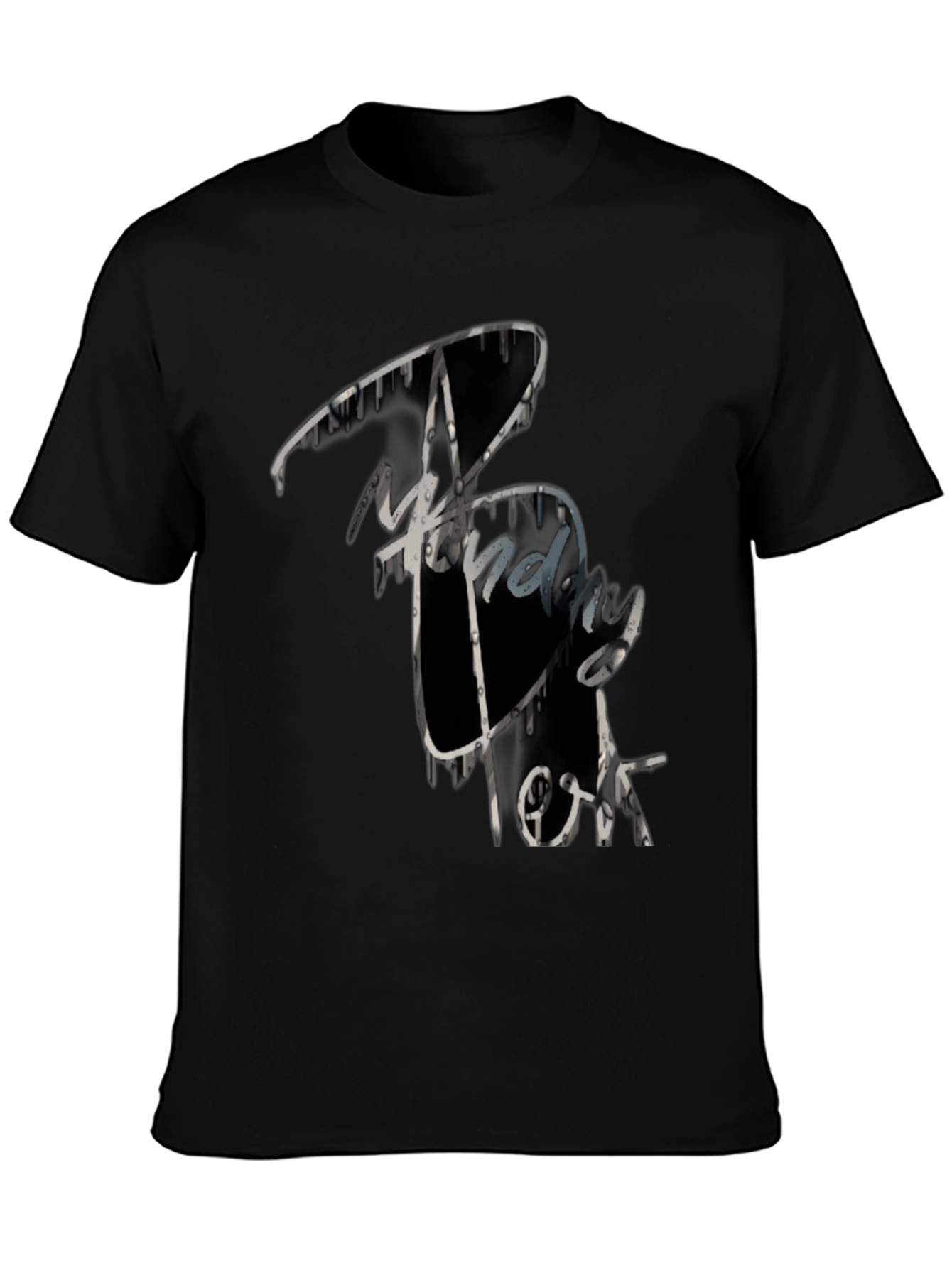 Trendy Graphic Print Crew Neck T-Shirt