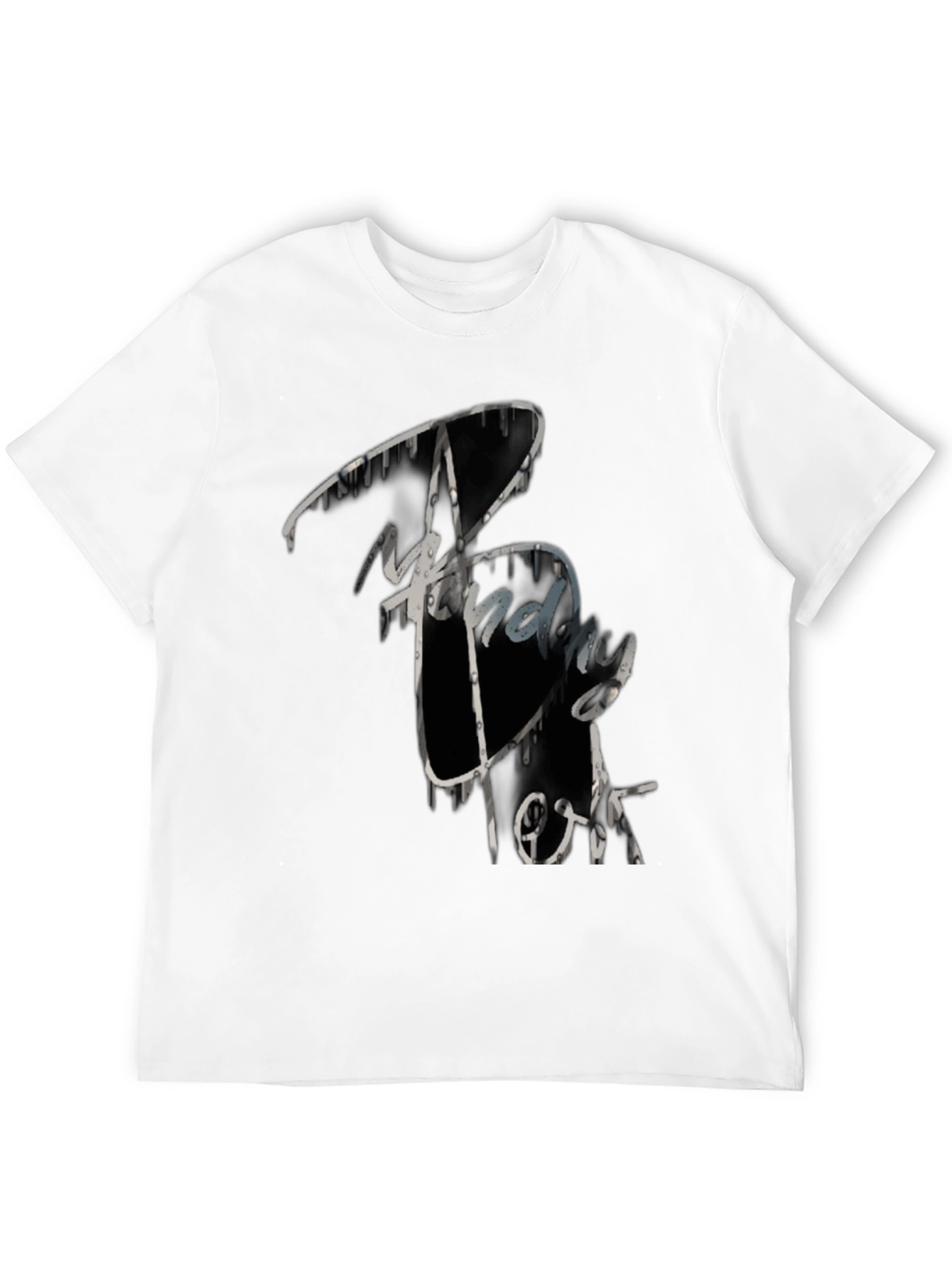 Trendy Graphic Print Crew Neck T-Shirt