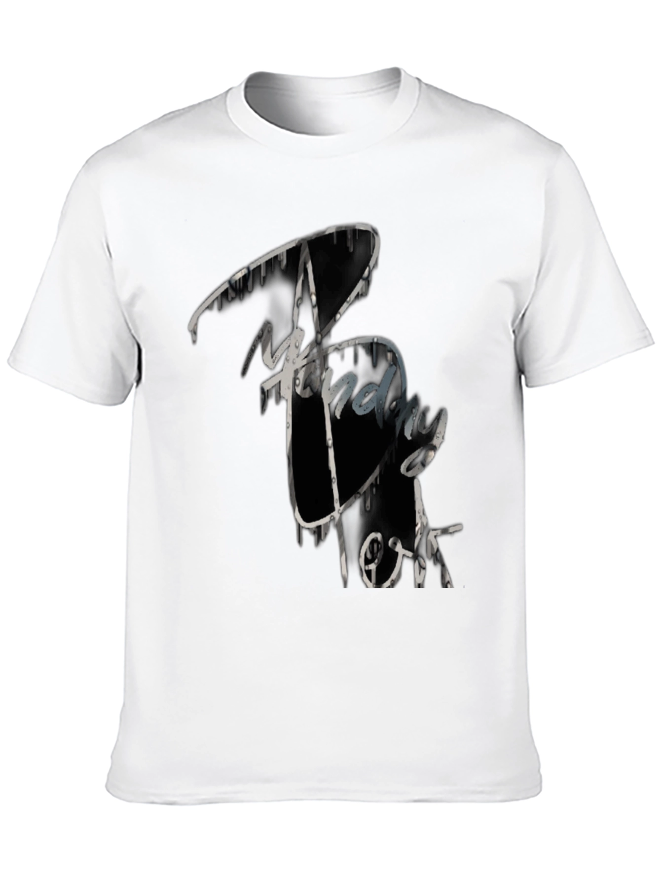 Trendy Graphic Print Crew Neck T-Shirt