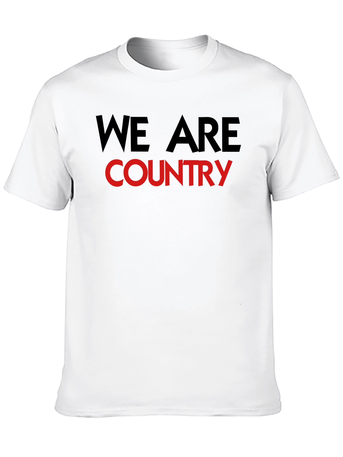 We Are Country Graphic Tee - Black T-Shirt