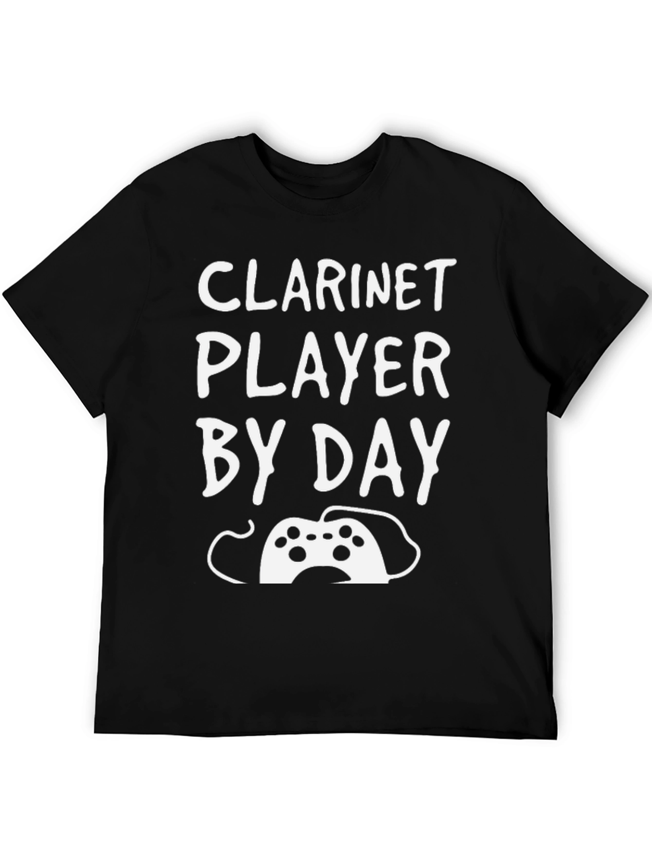 Clarinet Player By Day Gamer By Night T-Shirt
