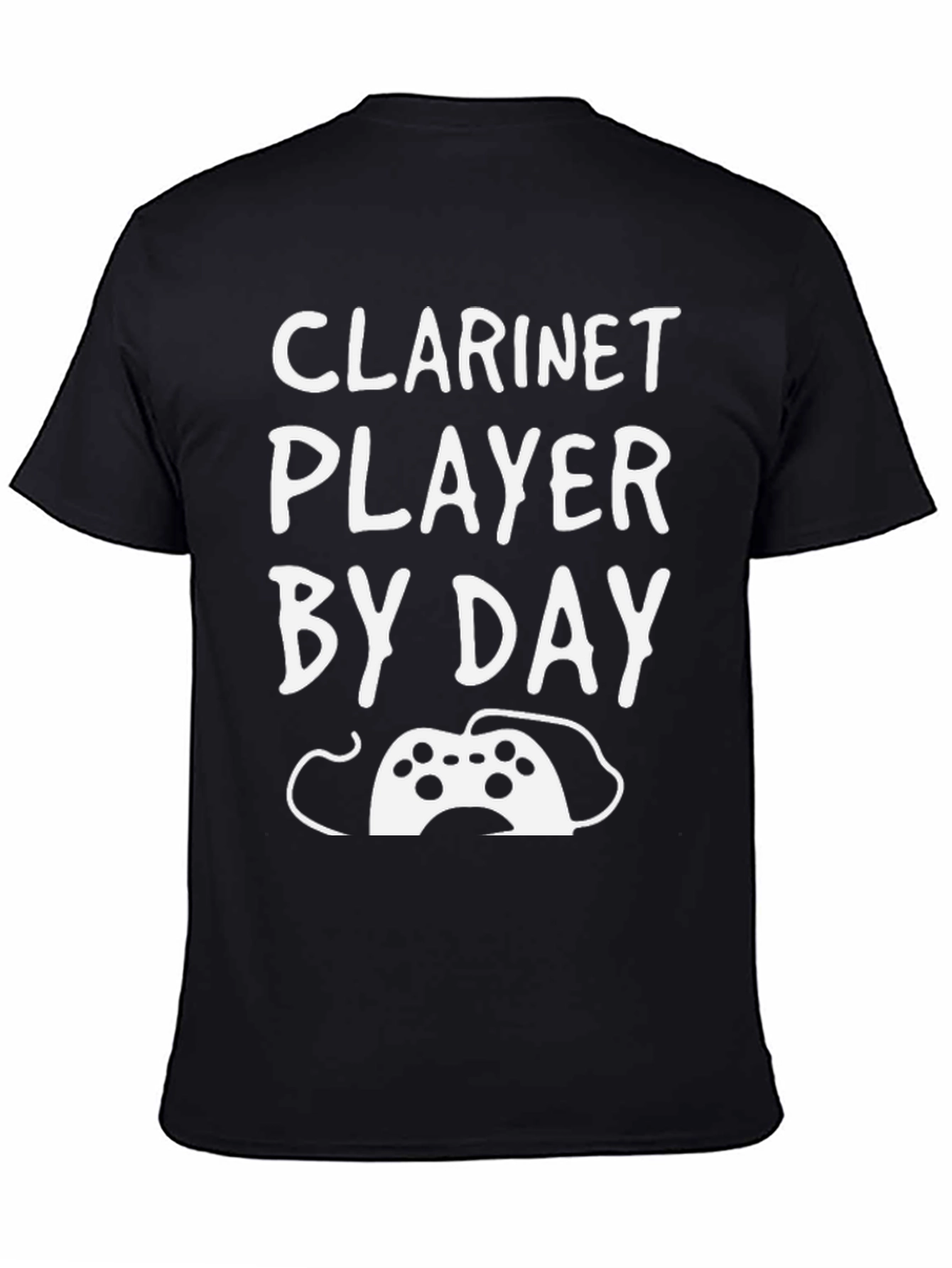 Clarinet Player By Day Gamer By Night T-Shirt