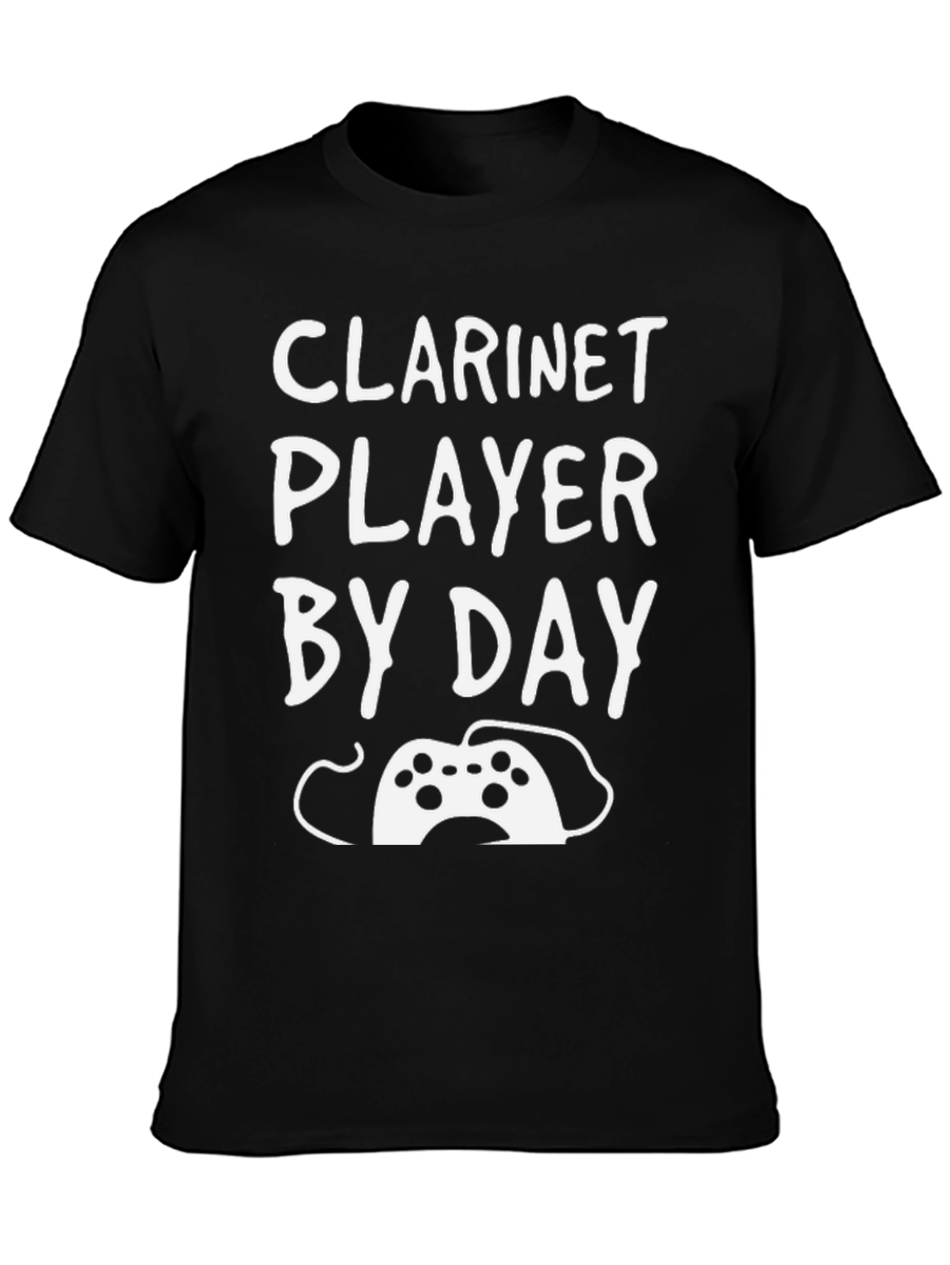 Clarinet Player By Day Gamer By Night T-Shirt