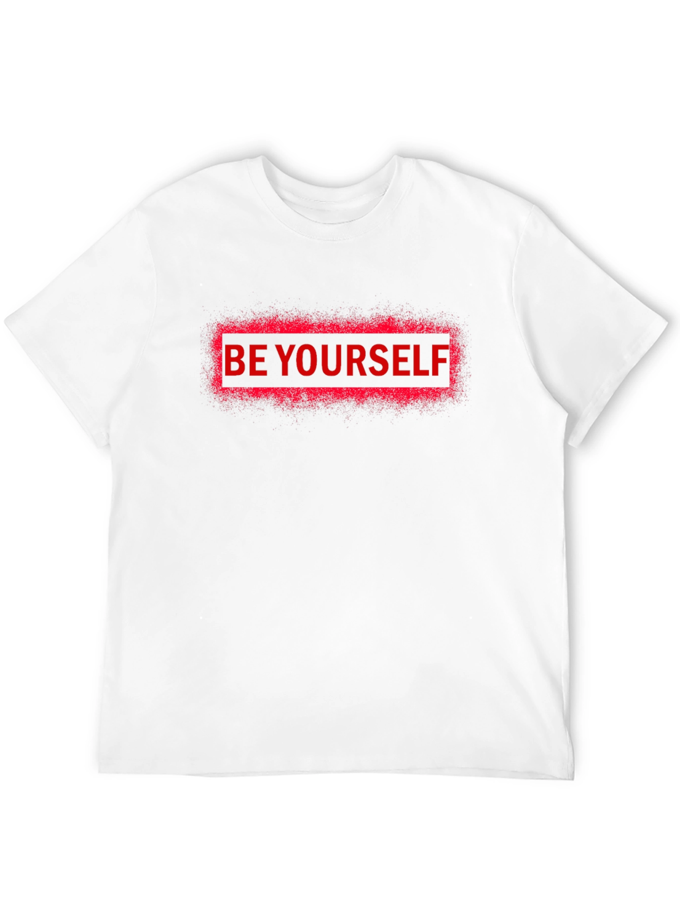 Be Yourself Graphic Tee - Trendy Black T-Shirt