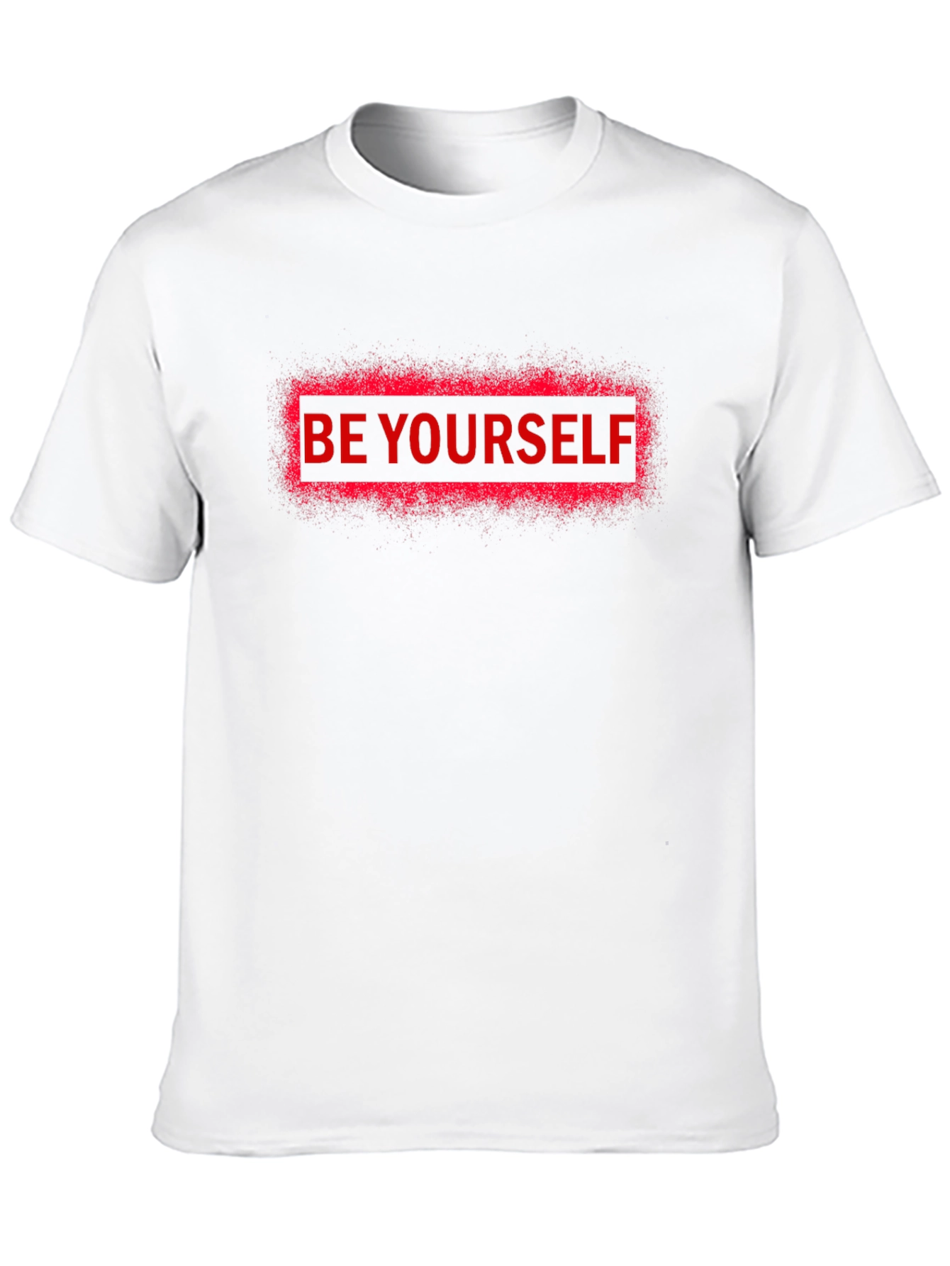 Be Yourself Graphic Tee - Trendy Black T-Shirt