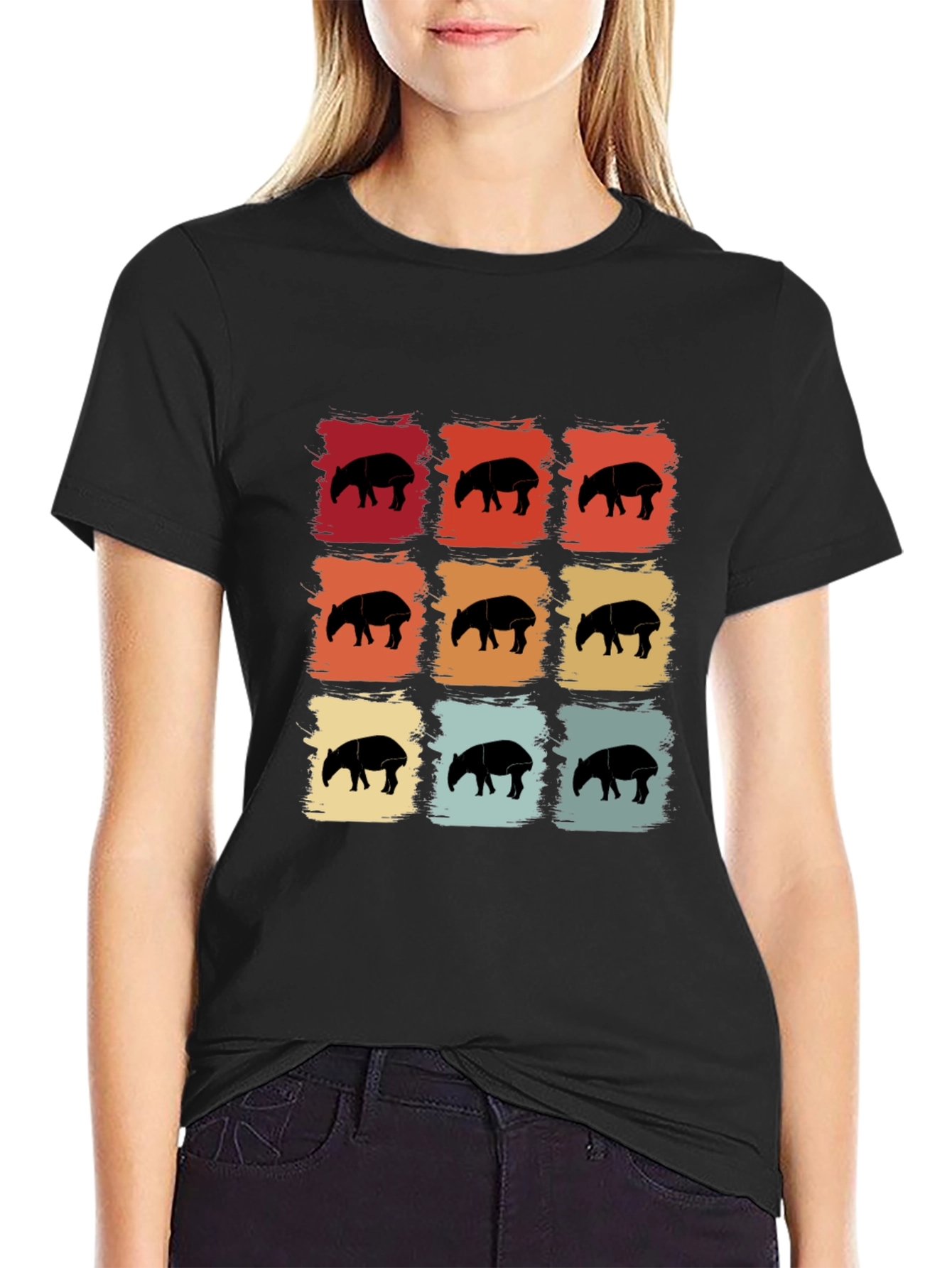 Retro Tapir Graphic Tee