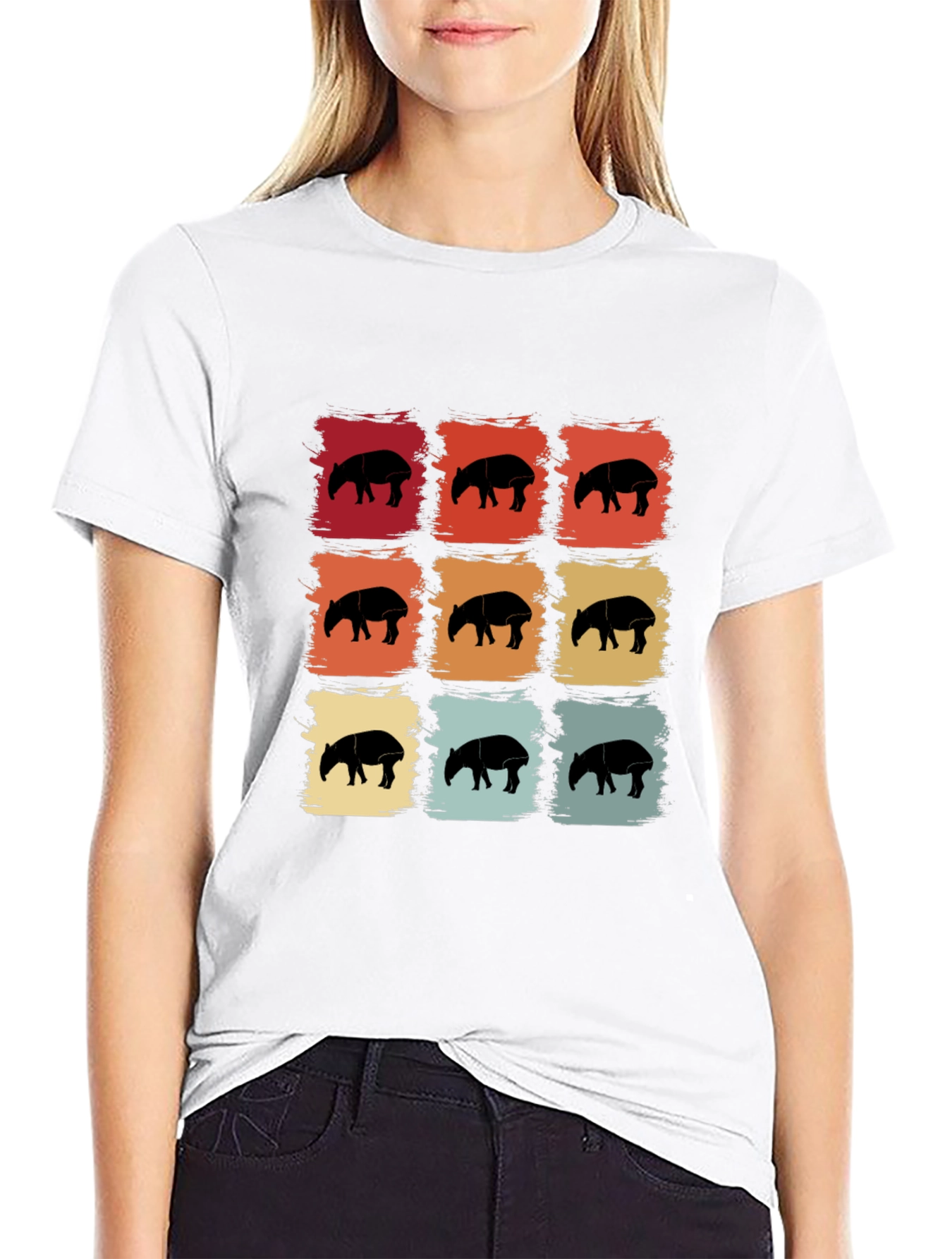 Retro Tapir Graphic Tee