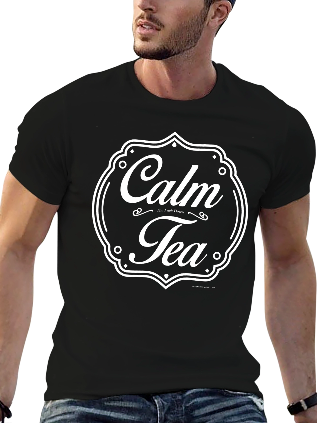 Calm Tea Graphic T-Shirt - Relax & Unwind