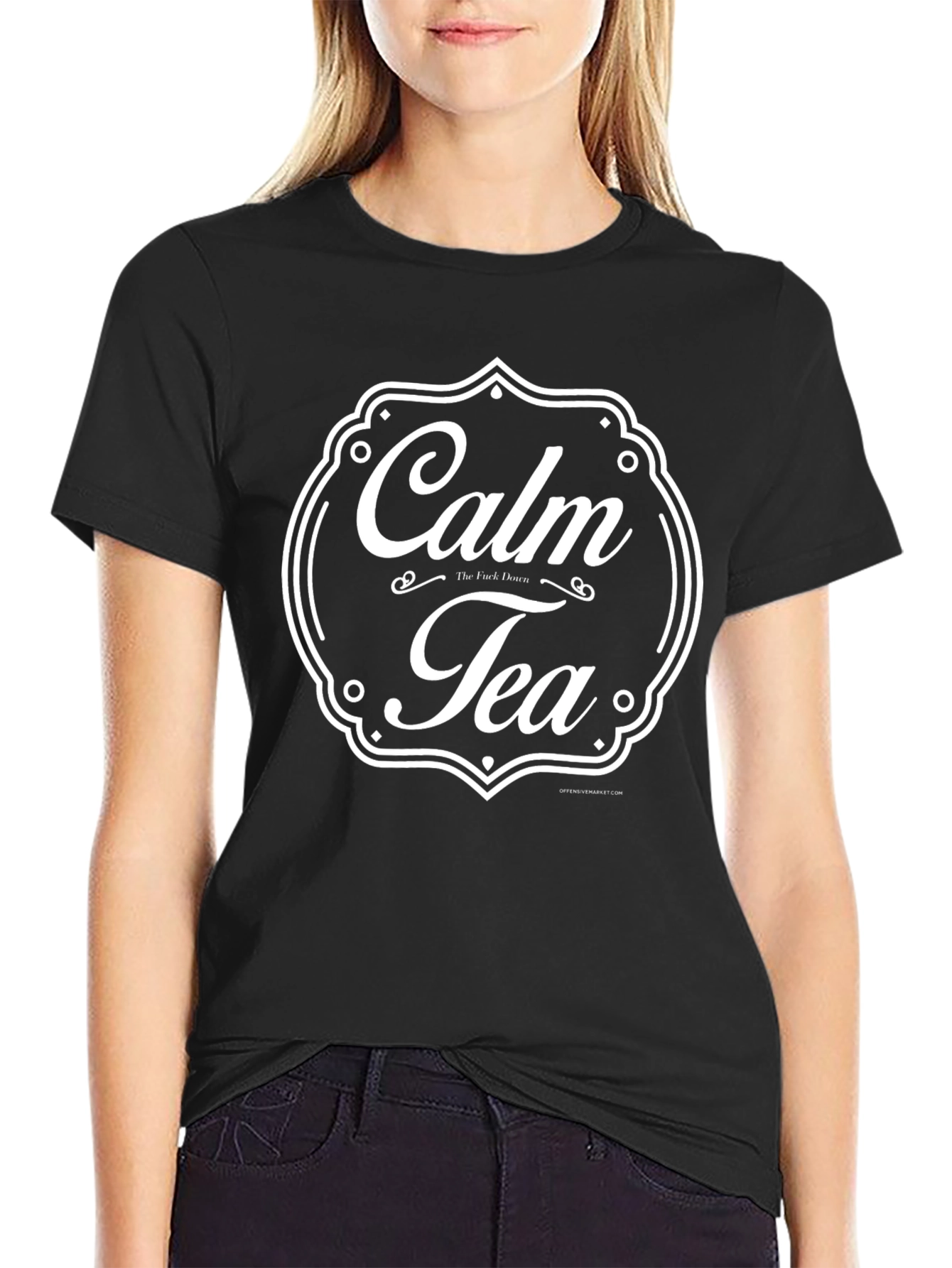 Calm Tea Graphic T-Shirt - Relax & Unwind