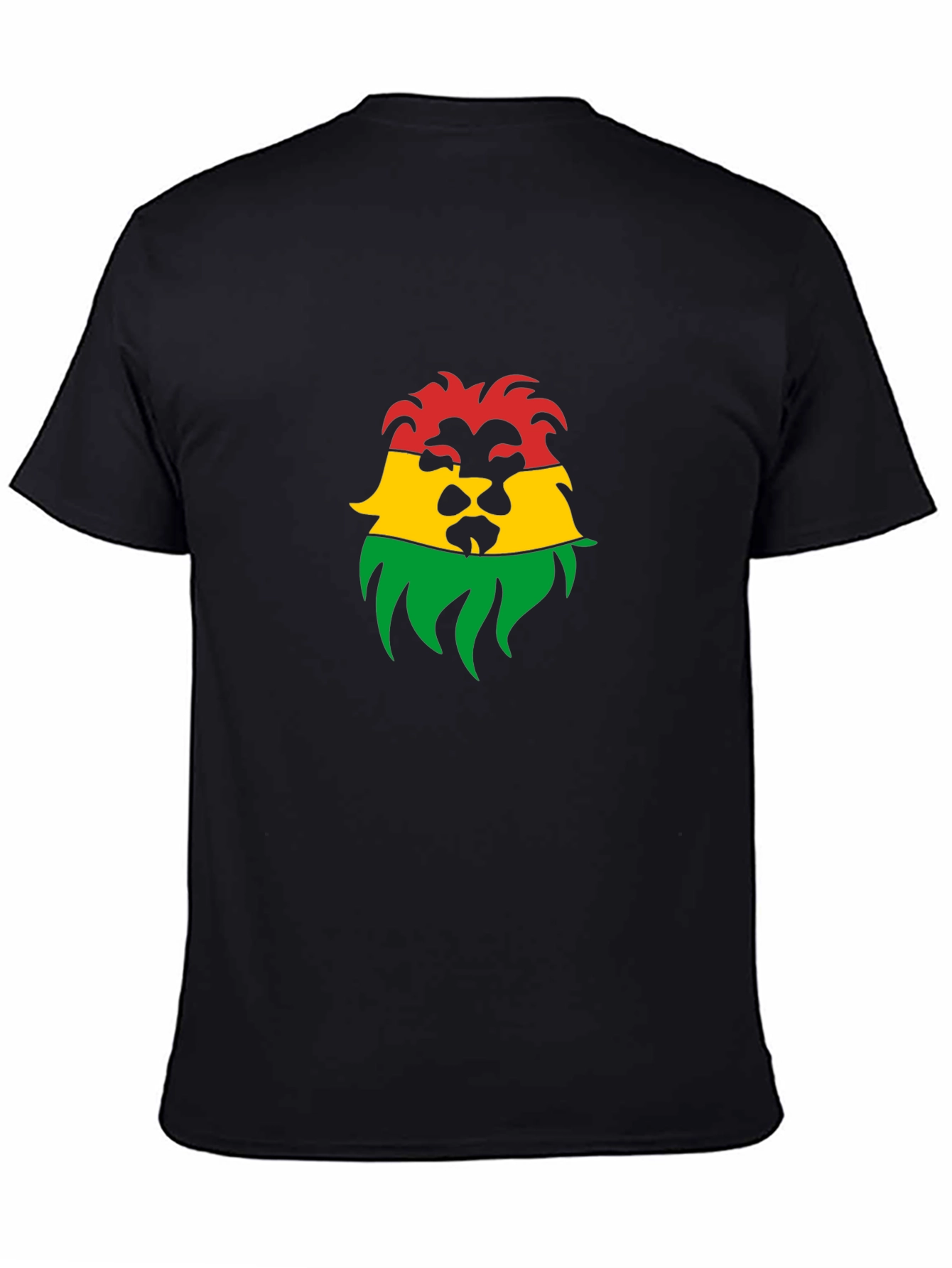 Rasta Lion Graphic T-Shirt - Reggae Inspired Design