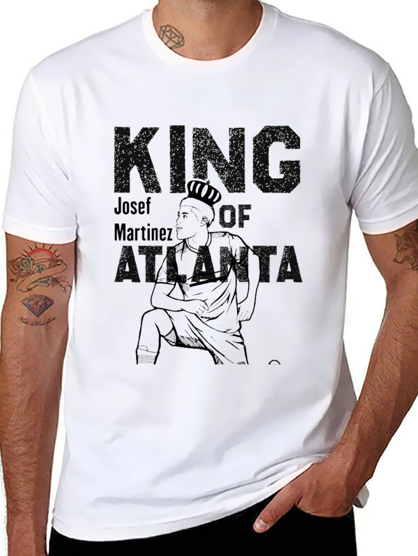 King Josef Martinez Atlanta Soccer Fan T-Shirt