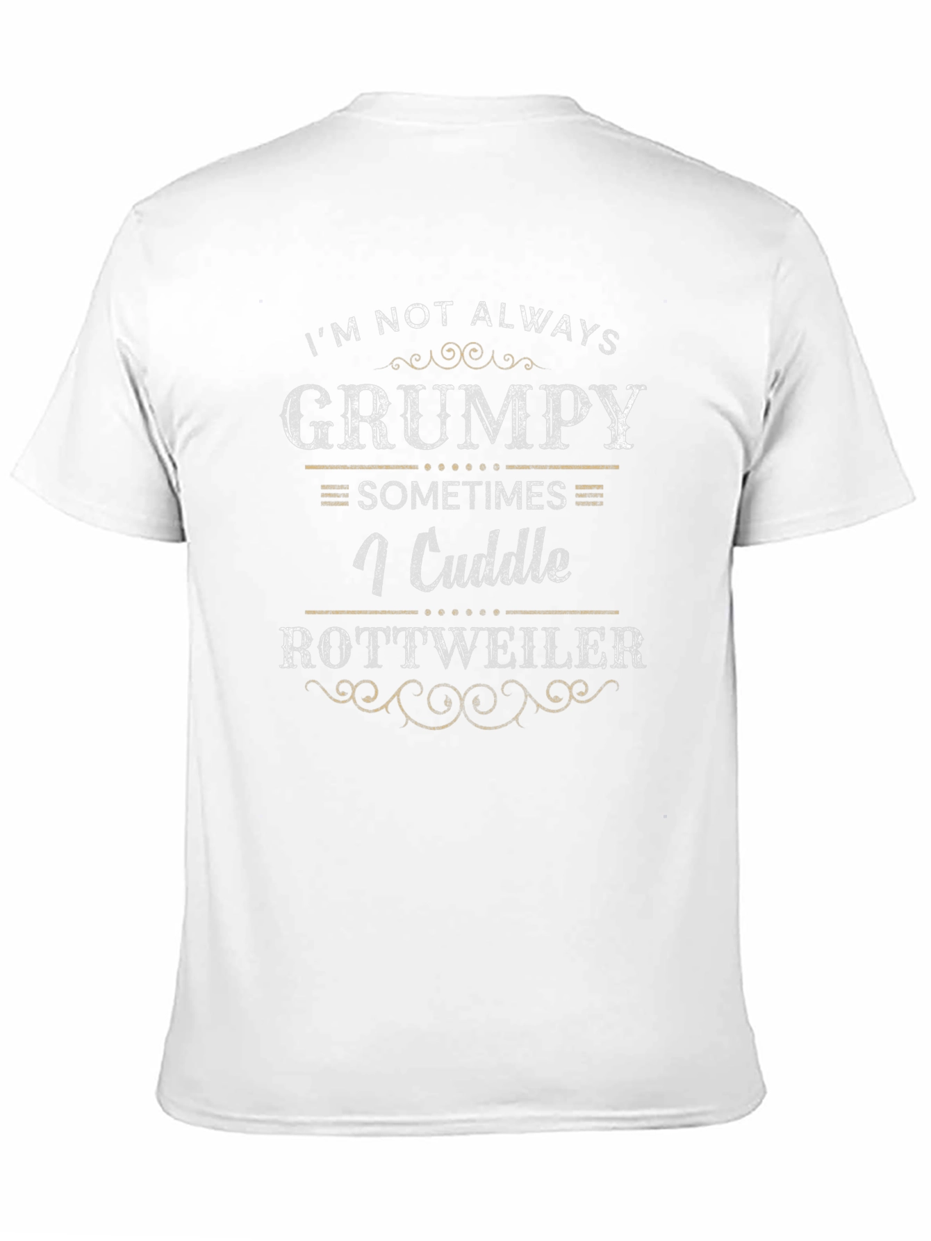 Grumpy Rottweiler Cuddle T-Shirt